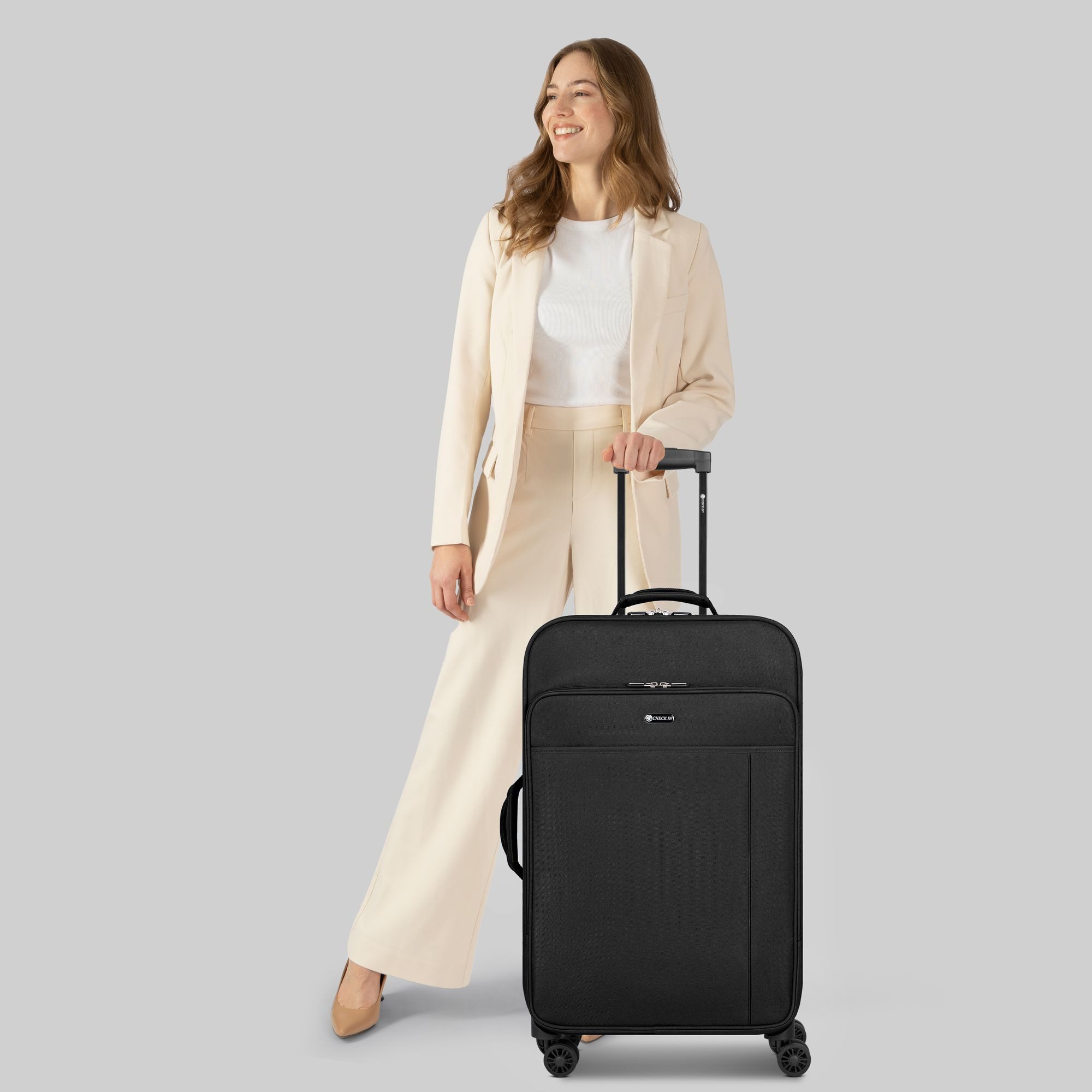 CHECK.IN® Weichgepäck-Trolley Sevilla 2.0, 4 Rollen, Polyester günstig online kaufen