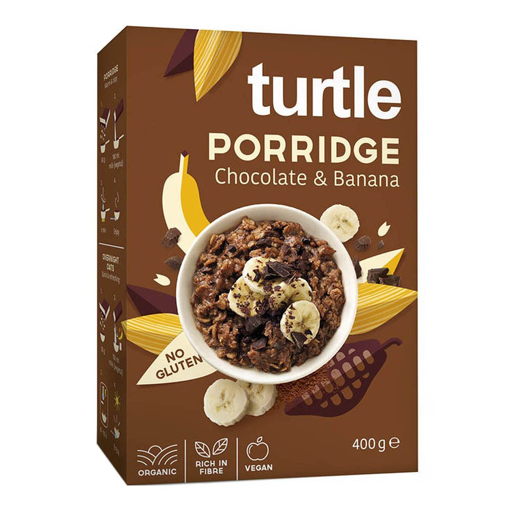 TURTLE Cerealien Porridge - Schoko Banane 400g