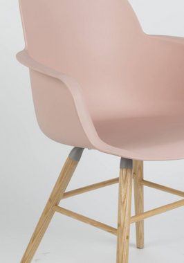 Zuiver Armlehnstuhl Esszimmerstuhl ALBERT KUIP Rosa - Design Armlehnstuhl von ZUIVER