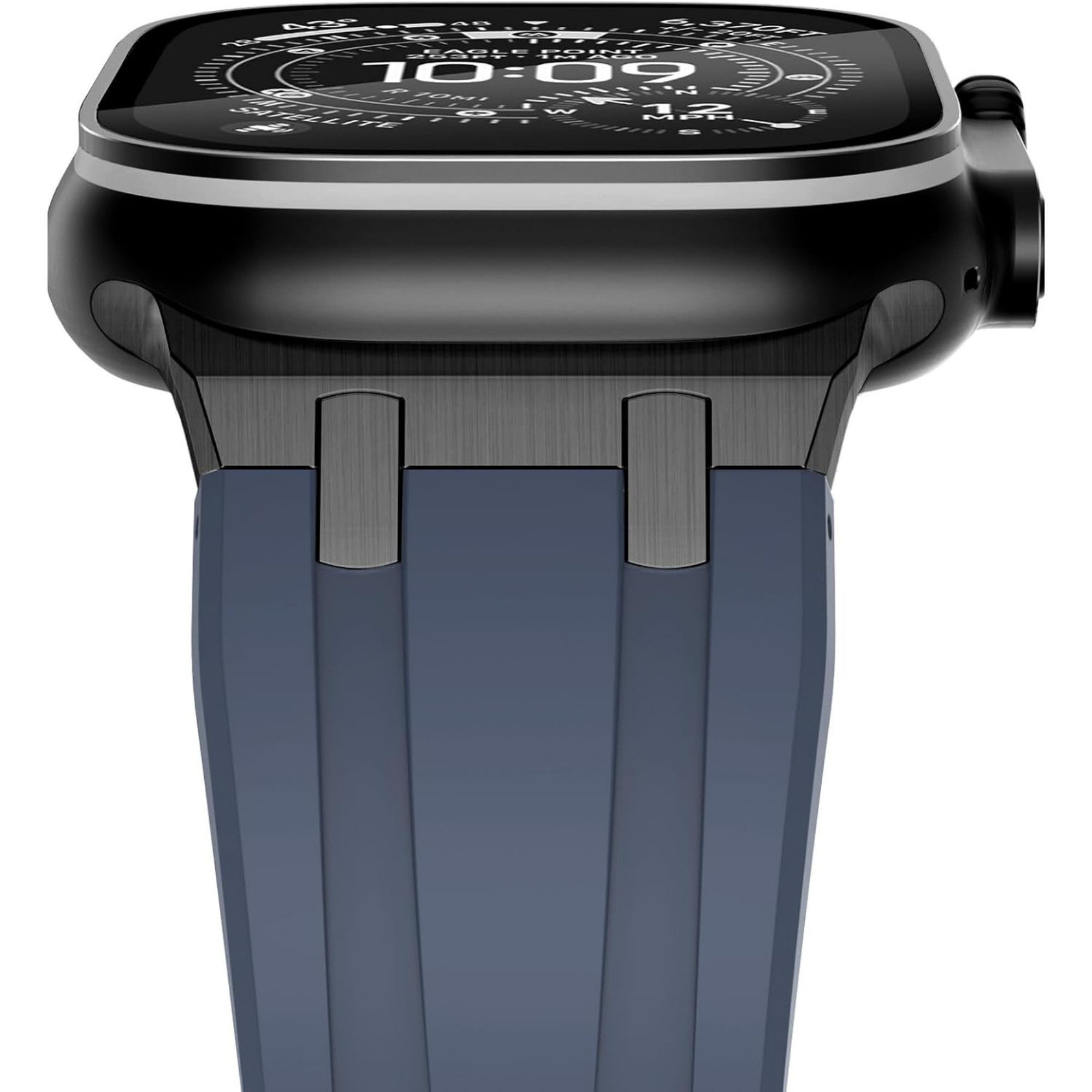 S&T Design Smartwatch-Armband Silikon Armband Sport für Apple Watch, Weich Wasserdicht Silikon Sport Ersatzarmband iWatch