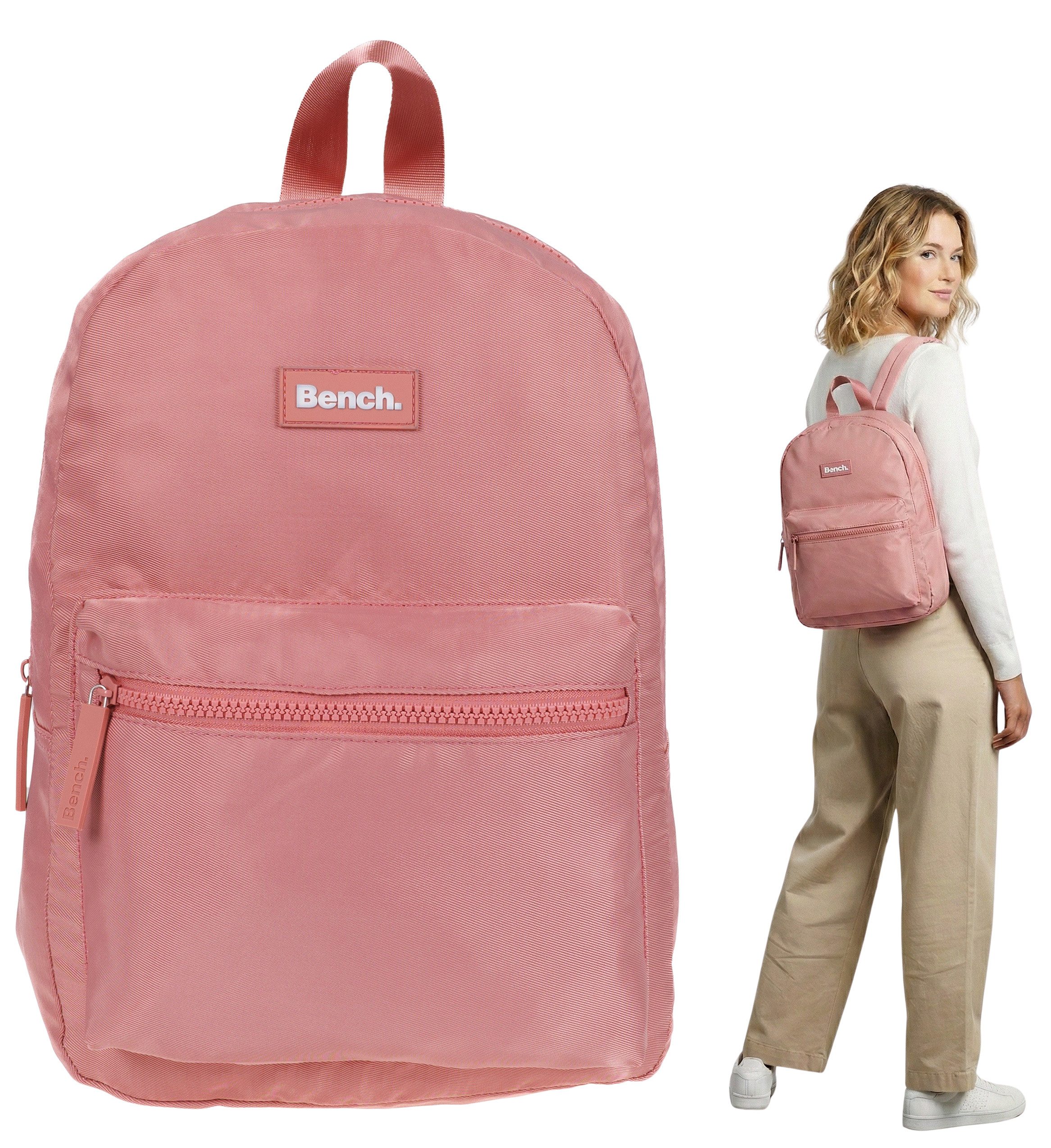 Bench. Cityrucksack Rucksack klein Damen Mädchen Freizeitrucksack, Büro Reise Freizeit Daypack Damenrucksack Handgepäck Nova + Etui