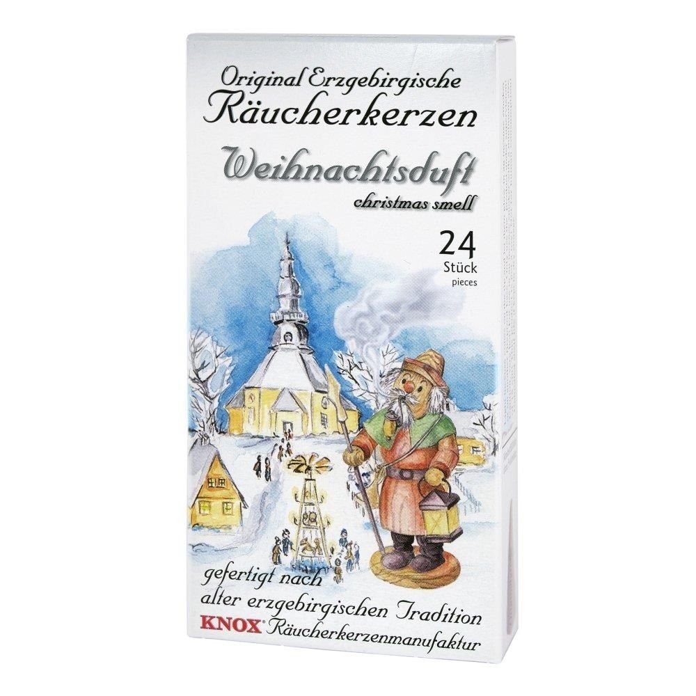 KNOX Räucherkegel 1 Päckchen Räucherkerzen - Weihnachtsduft - 24er Packung