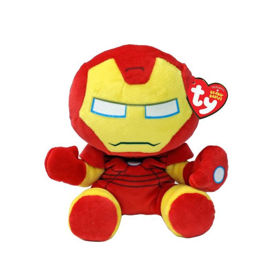 Ty® Kuscheltier Ty Beanie Babies - Marvel - Iron Man 15 cm (NEU & OVP)