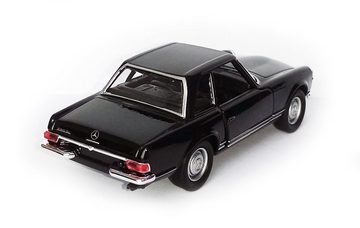 Modellauto MERCEDES-BENZ 1963 230SL Metall Modellauto Modell Auto Spielzeugauto Kinder Geschenk 3 (Schwarz)