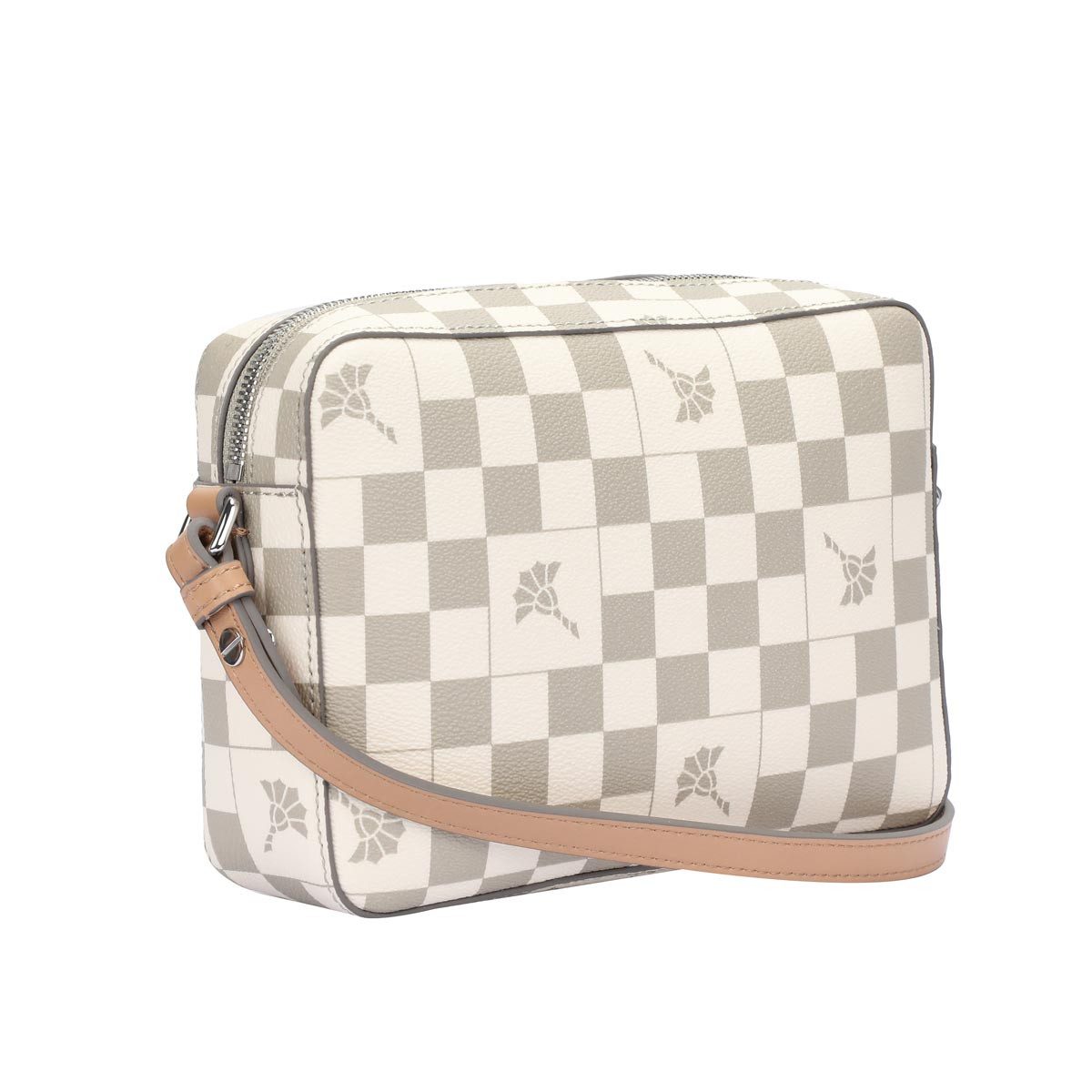 JOOP! Schultertasche 4140006250 Cortina Piazza Cloe Shoulderbag Shz mud (ein Stück, 1-tlg., ca. B/H/T 21/15/6 cm), Innenfächer