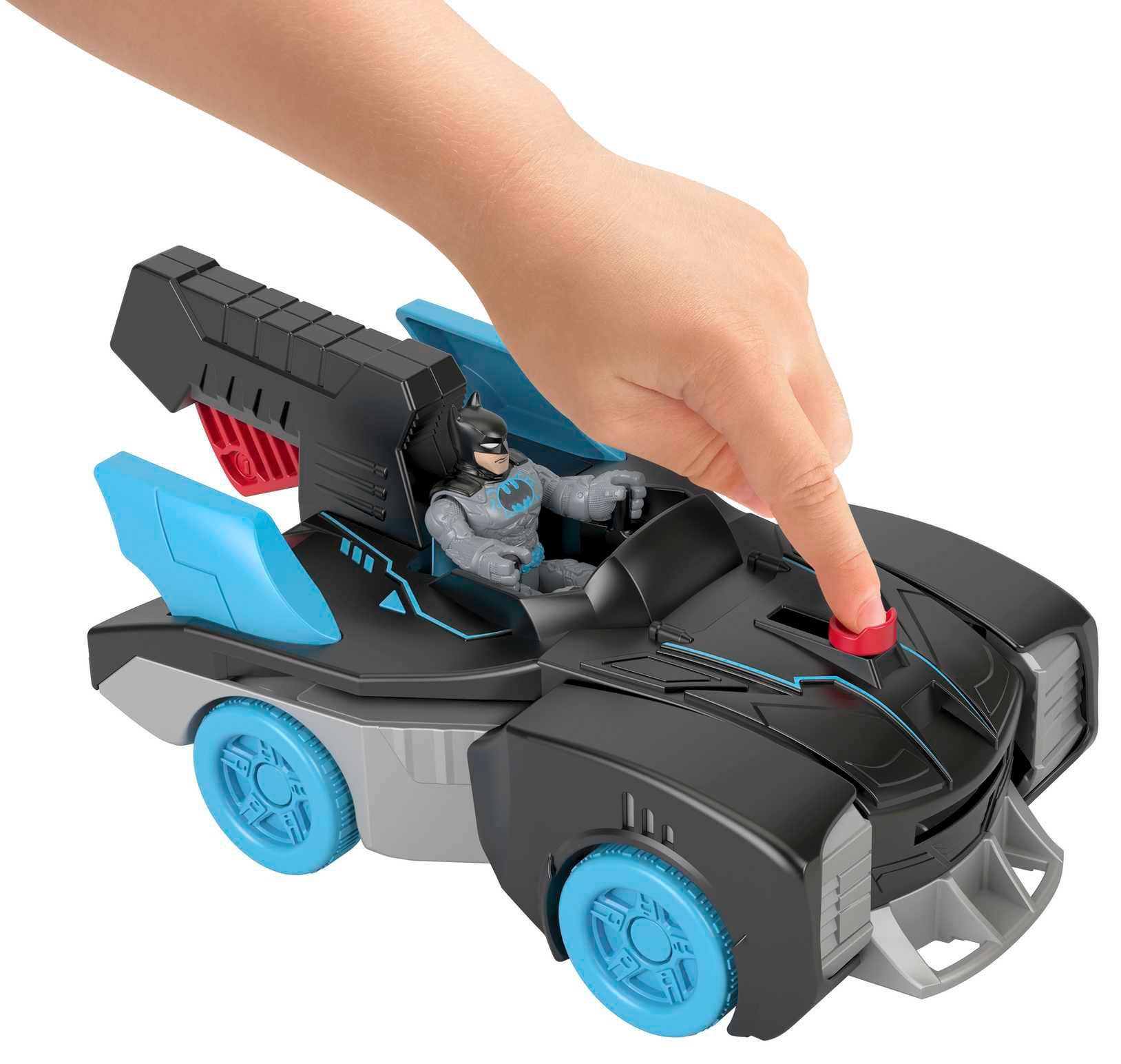 DC und Batmobil Batman Mattel® Friends Imaginext Super Spielzeug-Auto Bat-Tech
