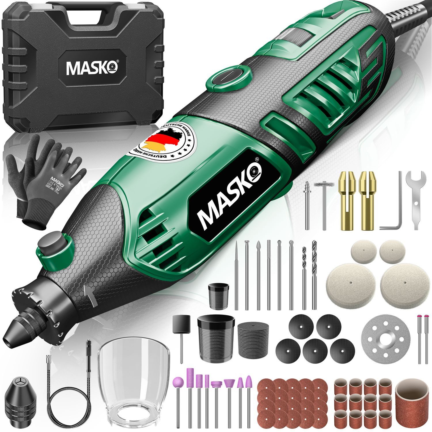 MASKO Elektro-Multifunktionswerkzeug, Schnellspann-Bohrfutter Transportkoff günstig online kaufen