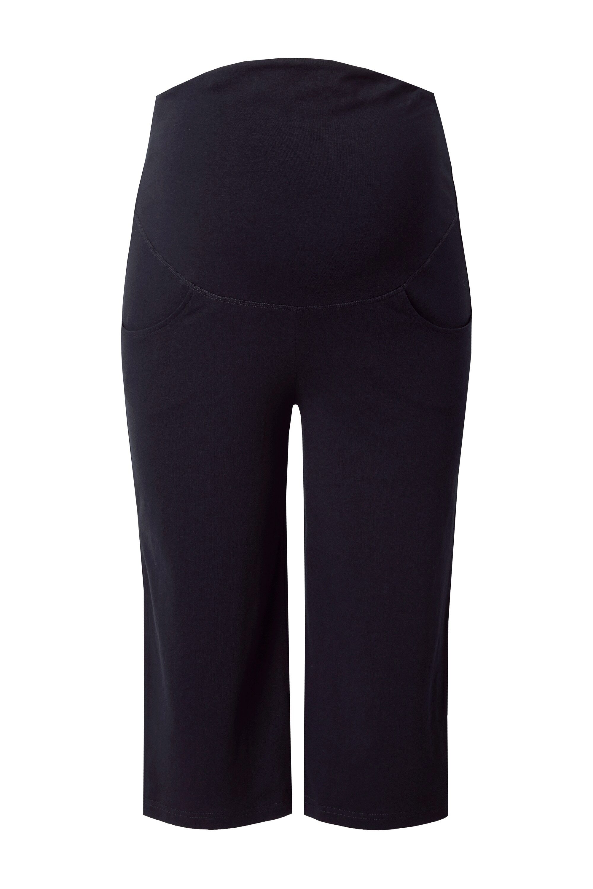 Ulla Popken Caprihose Mama-Caprihose Umstandshose Umklappbund günstig online kaufen