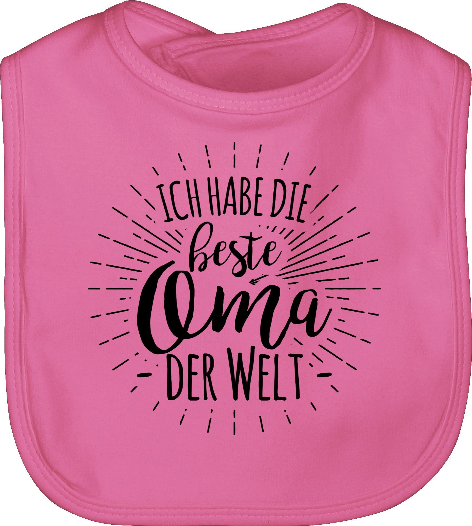 Shirtracer Lätzchen »Ich habe die beste Oma der Welt Statement