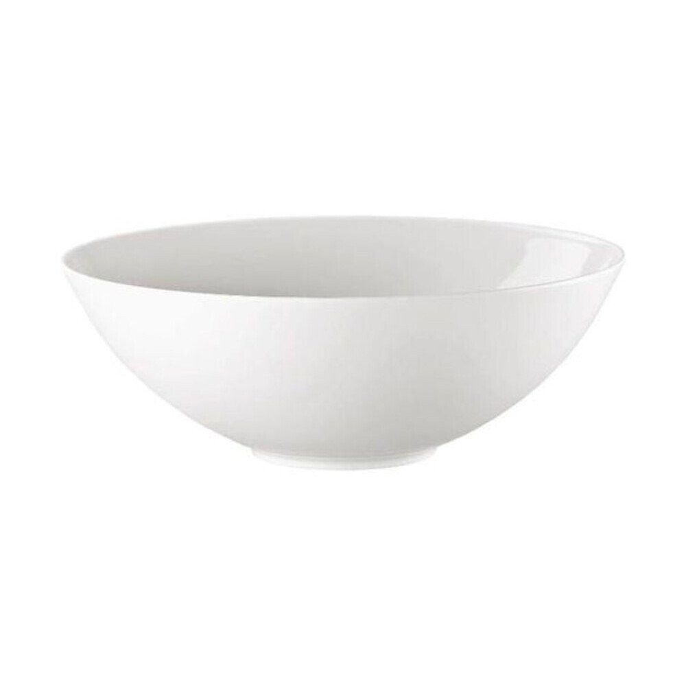 Rosenthal Schüssel Schüssel 26 cm TAC Gropius Weiß, Porzellan, (1-tlg), Schüssel, Servierschüssel, Salatschüssel, 2,8 l, Porzellan, weiß
