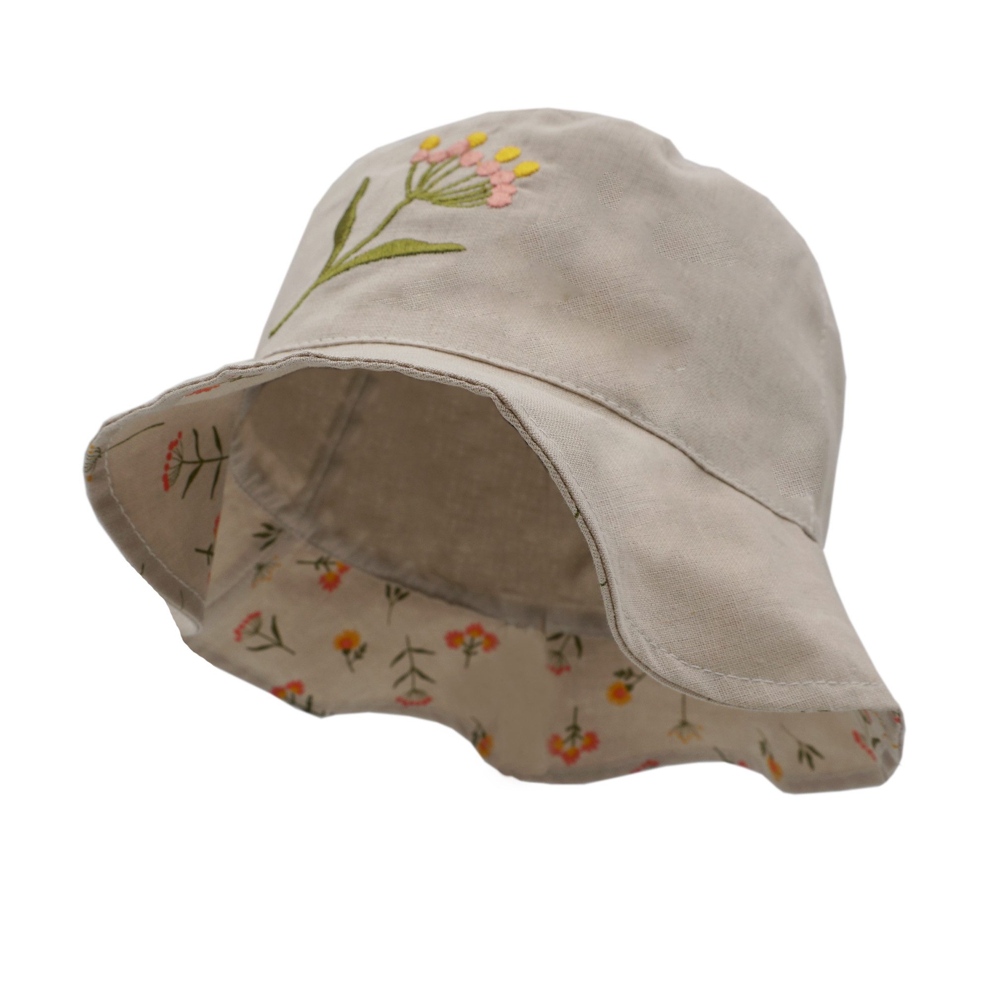 Fischerhut KIDS GIRL-Hut Blume, Futter UV 30