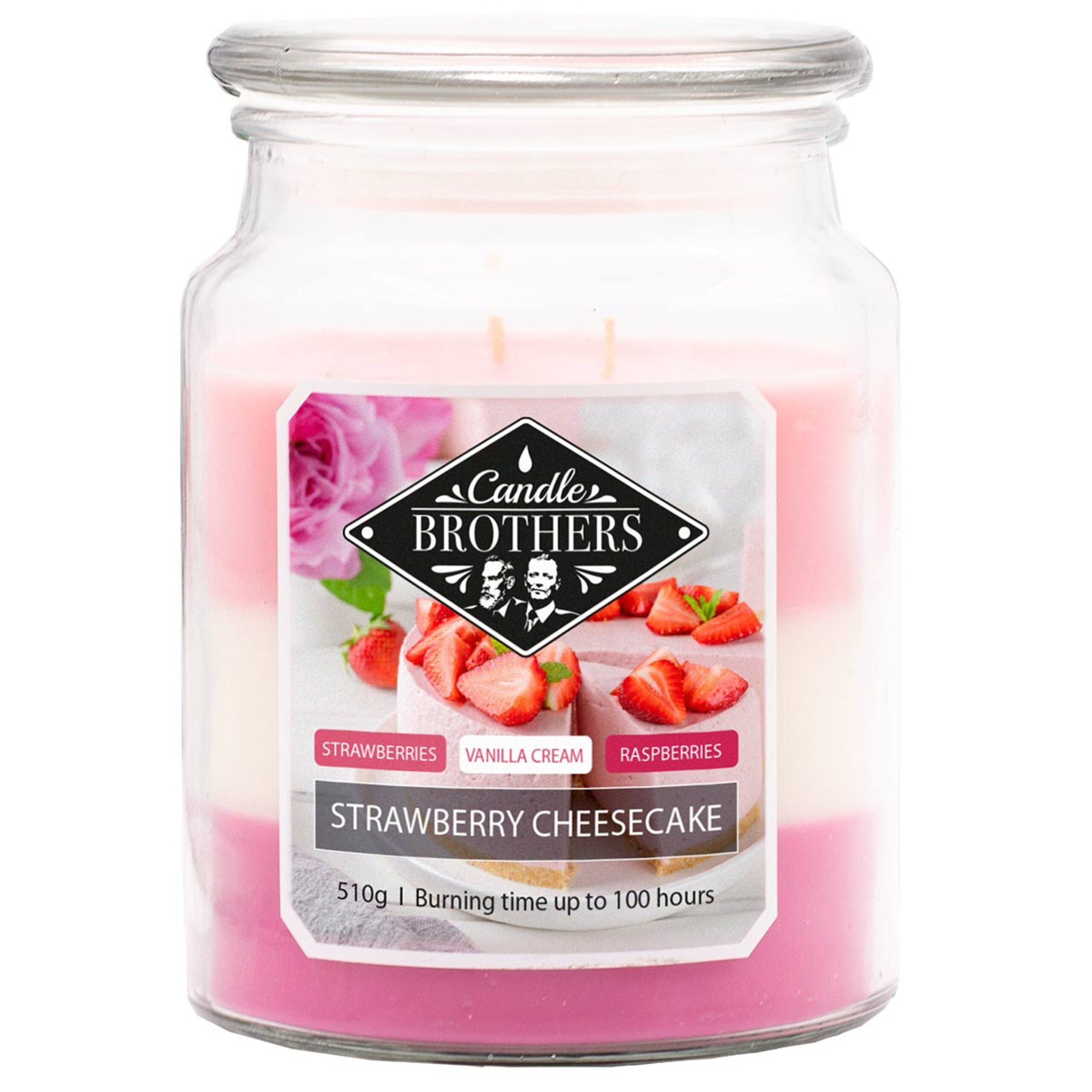 Candle BROTHERS Duftkerze Candle Brothers, Strawberry Cheesecake günstig online kaufen