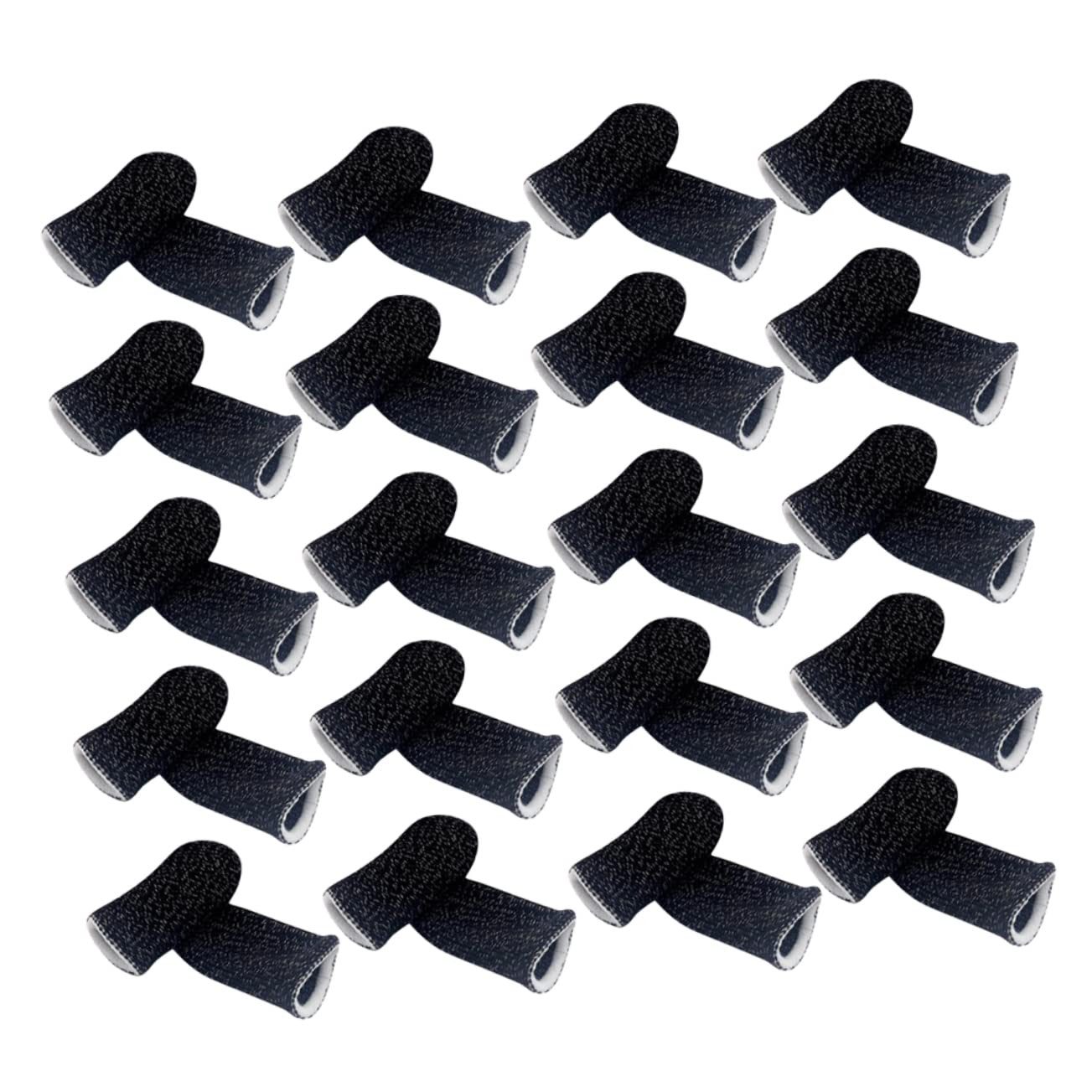 FELIXLEO Finger- und Zehenschutz Gaming Fingerhüllen Atmungsaktiv Anti Schweiß Touchscreen (20-tlg)