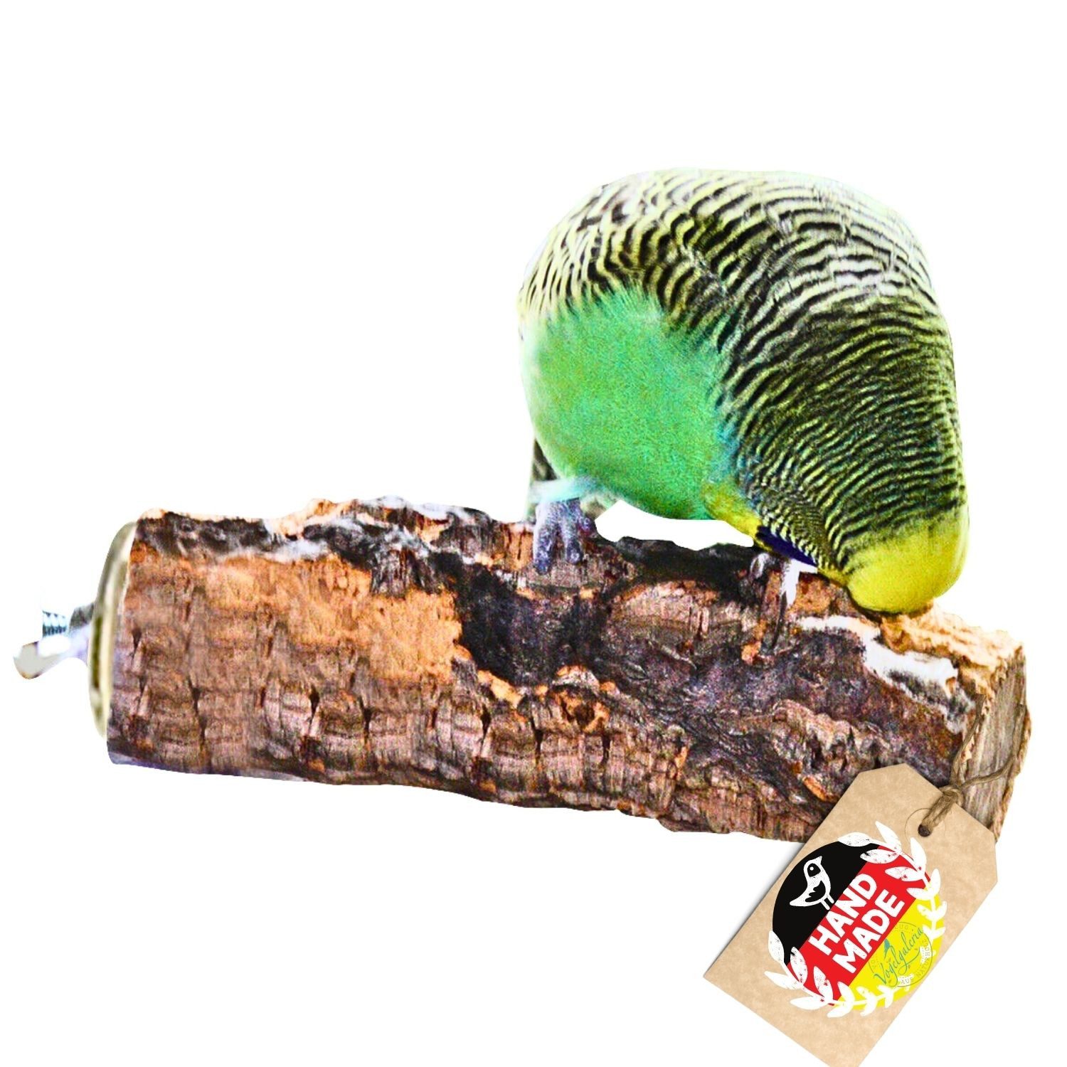 halmland Vogelspielplatz Korksitzstange 10cm