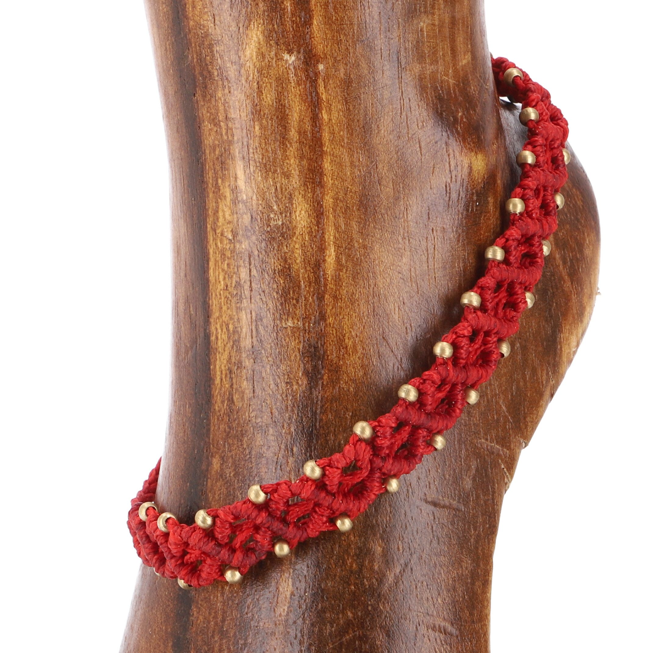 Guru-Shop Armreif Ethno Perlenarmband, Makramee Armband/Fußband -.. günstig online kaufen