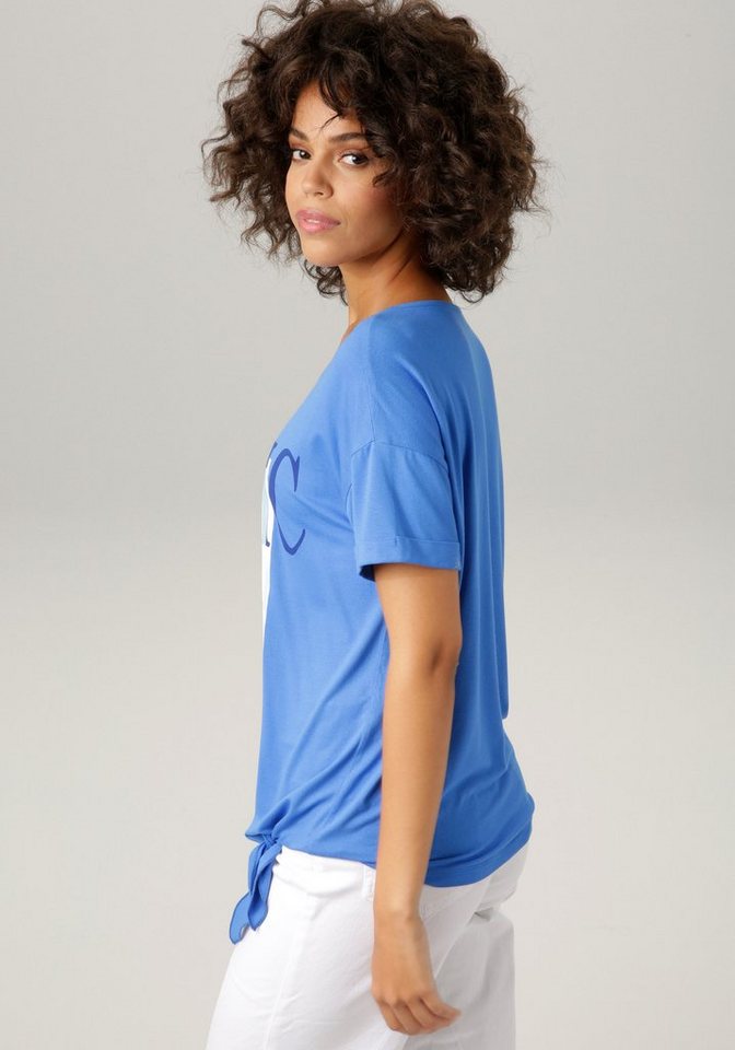 Aniston CASUAL T-Shirt mit ausdrucksstarkem \