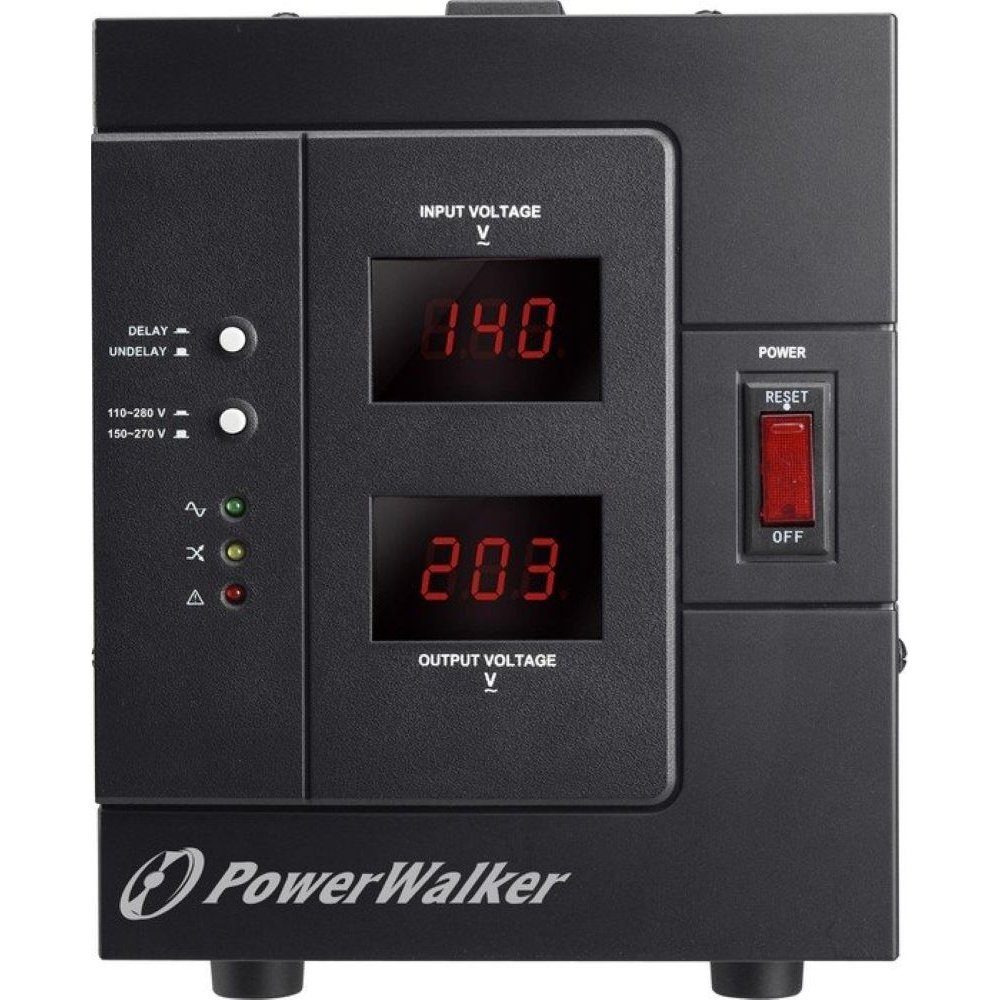BlueWalker Spannungswandler PowerWalker AVR 3000 SIV - Spannungsregler - schwarz
