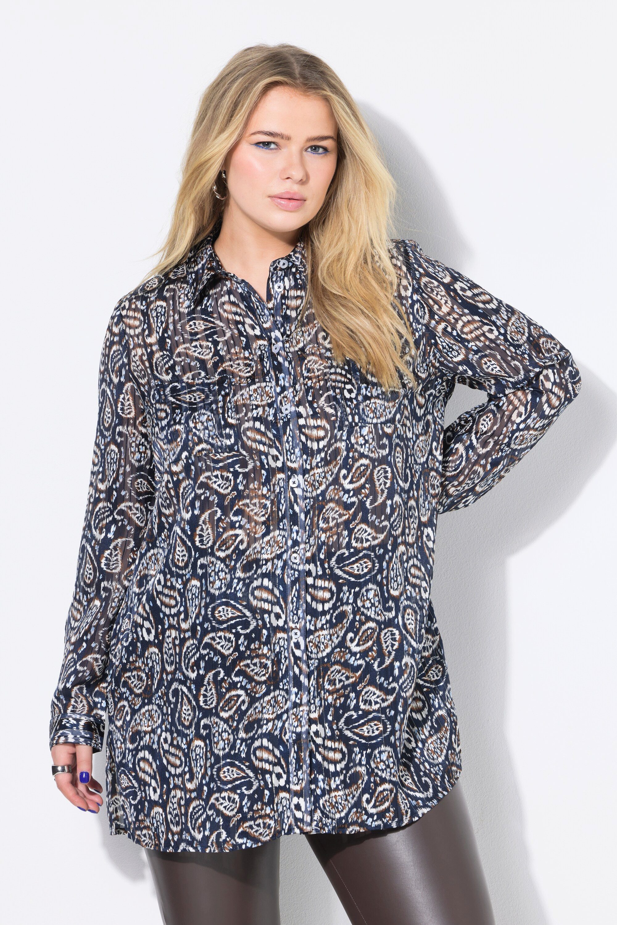 Studio Untold Hemdbluse Hemdbluse Paisley günstig online kaufen