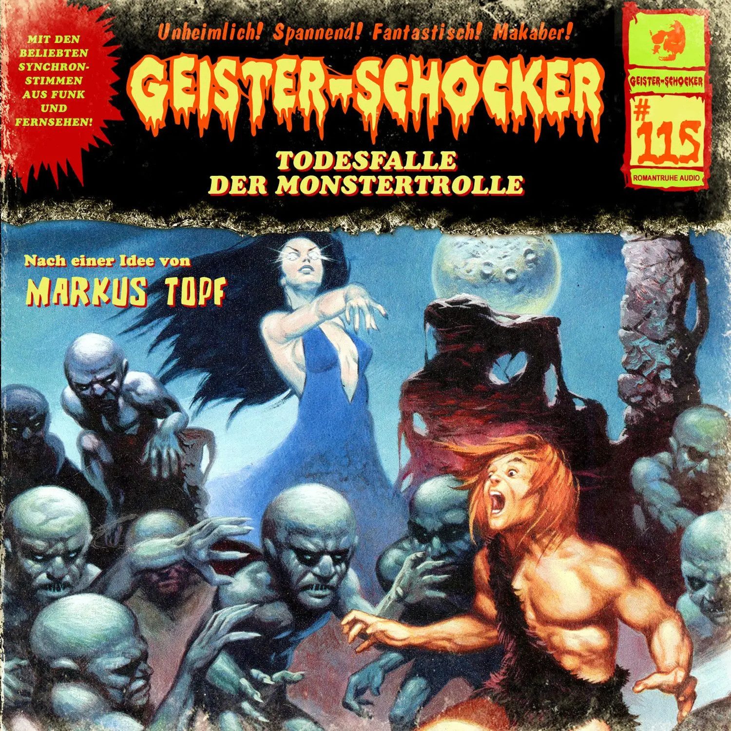 RÖKÜ-OTTO Hörspiel Geister Schocker CD 115: Todesfalle der Monstertrolle