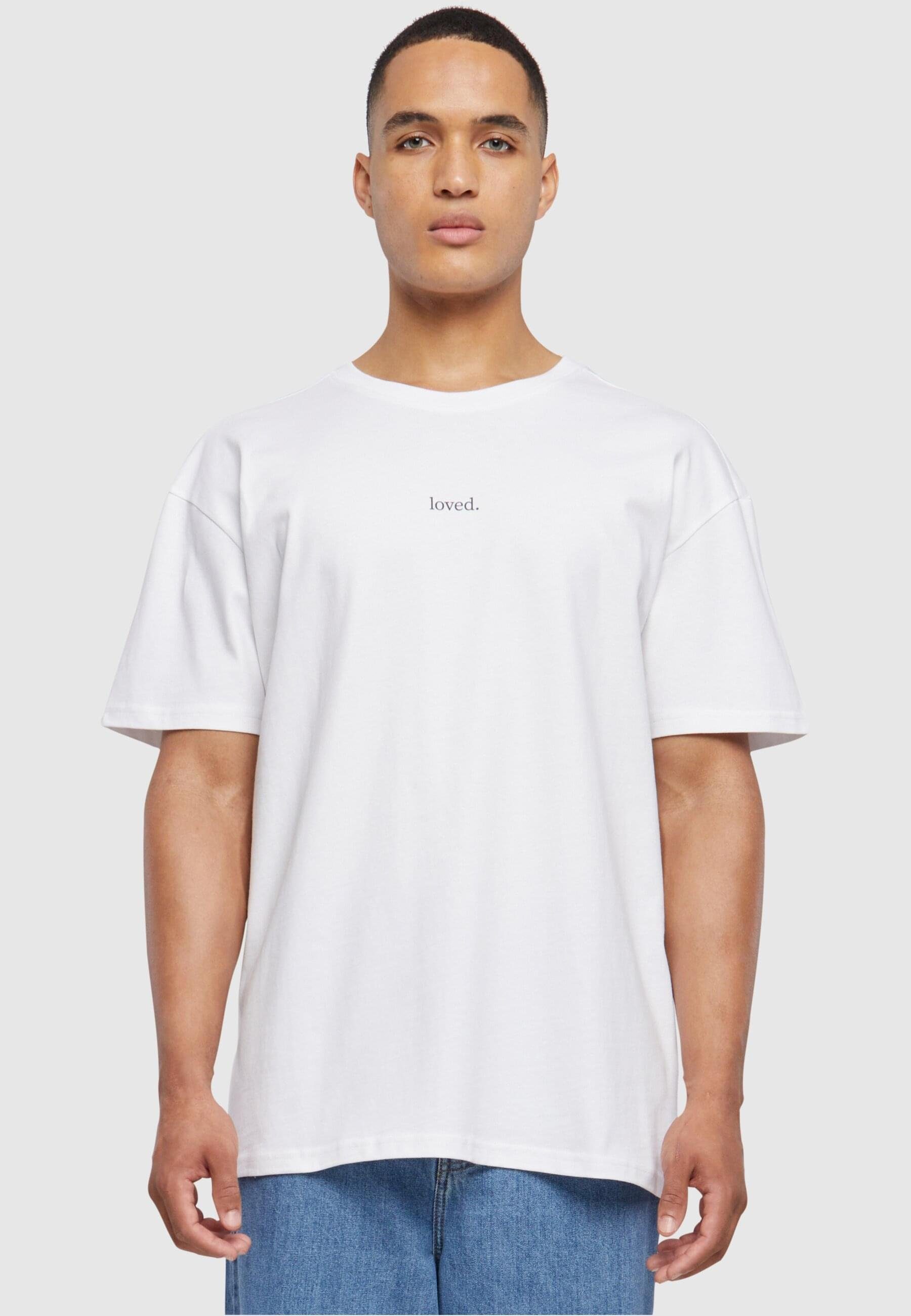 Merchcode T-Shirt Herren Love Heavy Oversized Tee (1-tlg) white