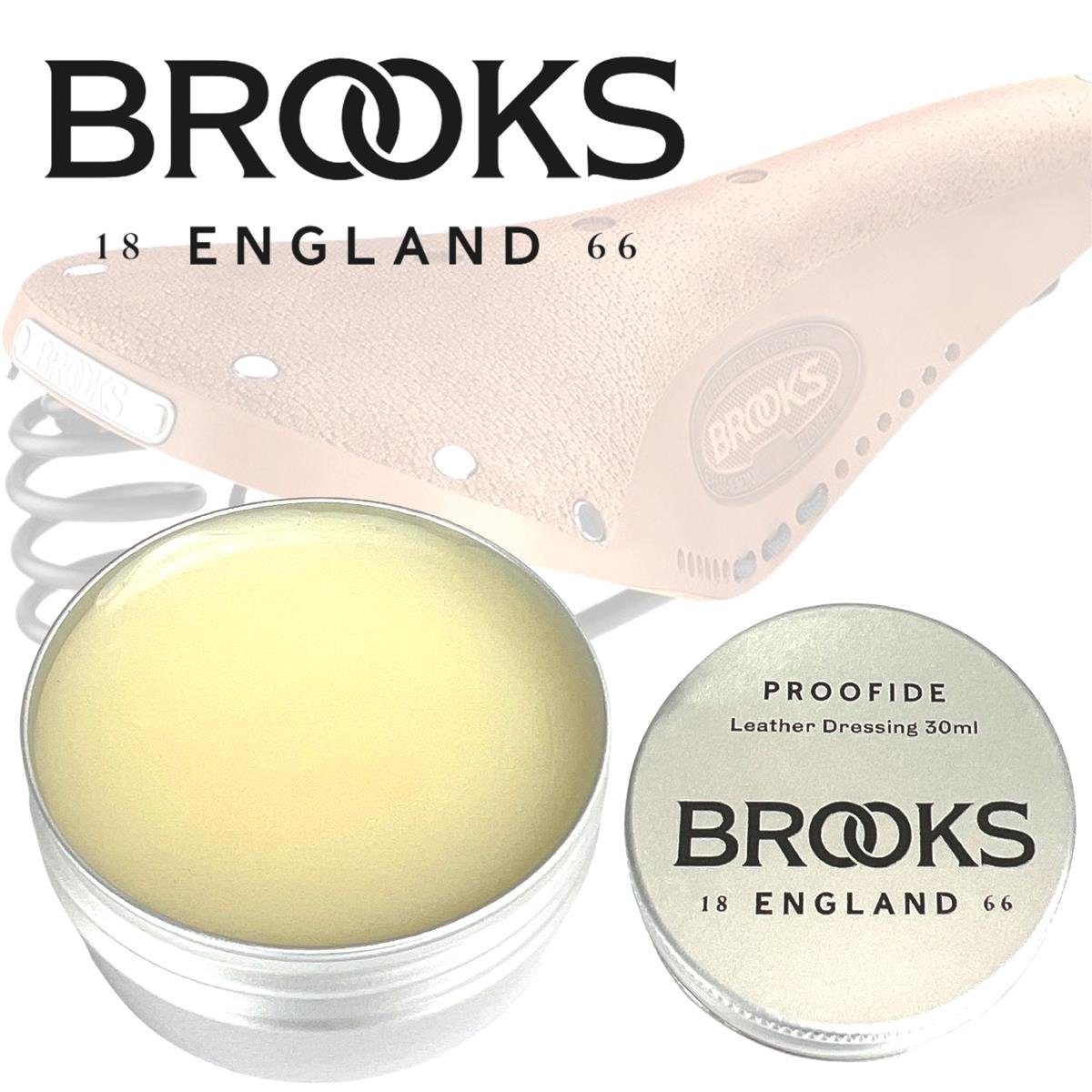 Lederpflege Brooks Proofide Single Fahrrad-Montageständer 30ml Brooks