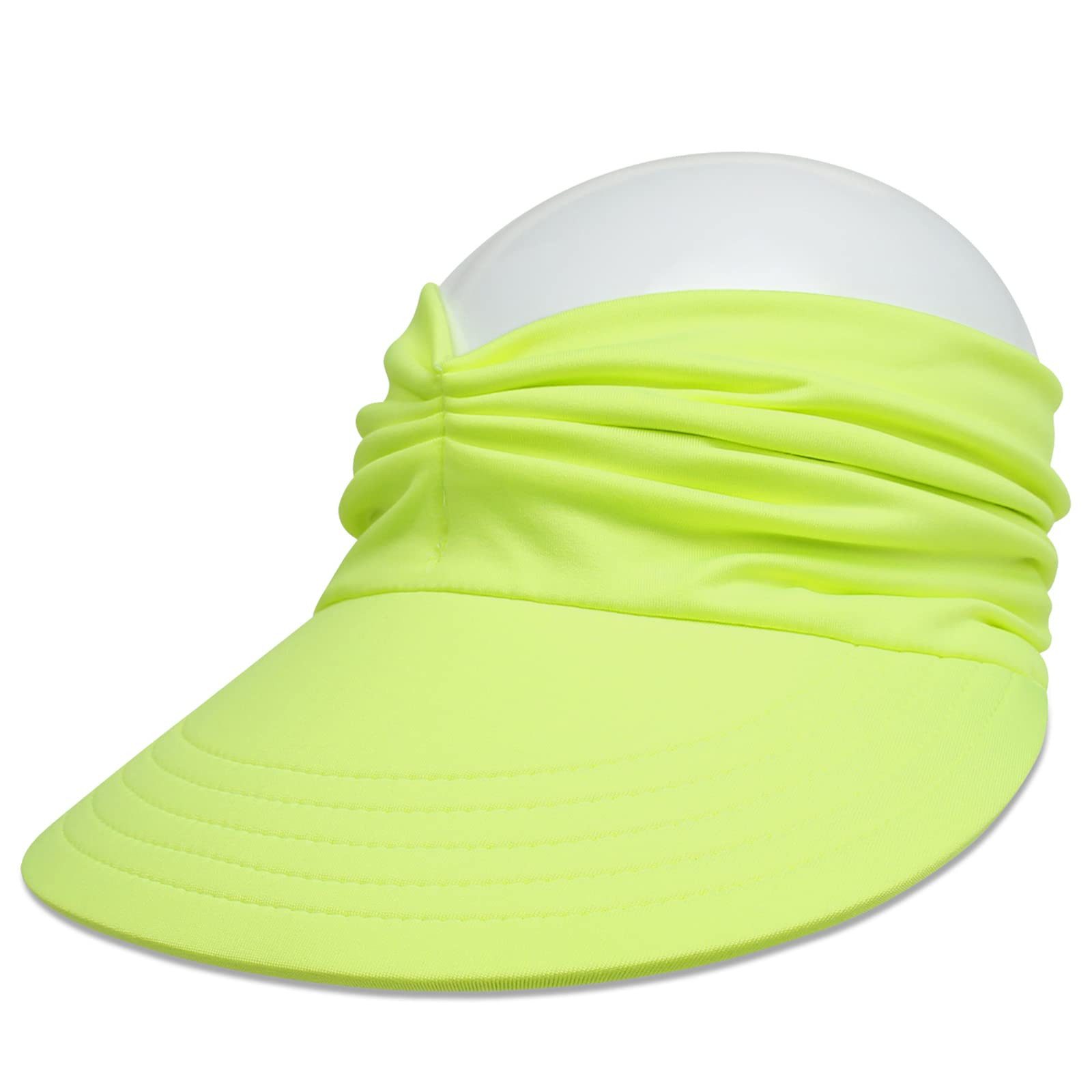 Cachito Strohhut Strohhut Sun Visor Hüte für Damen, verstellbare leichte Sommerhut