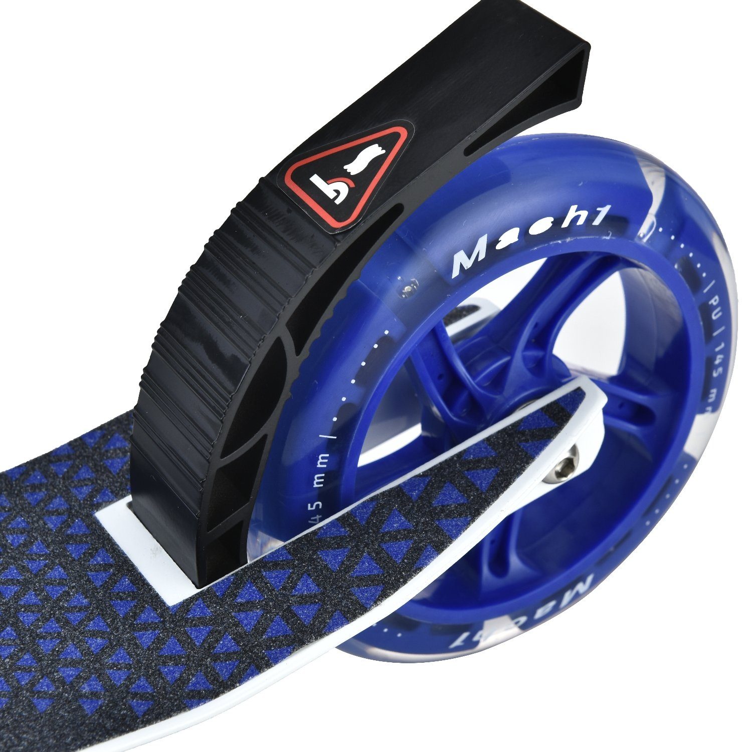 Mach1 Cityroller Kick Scooter City Roller mit 145mm LED Leuchtrollen
