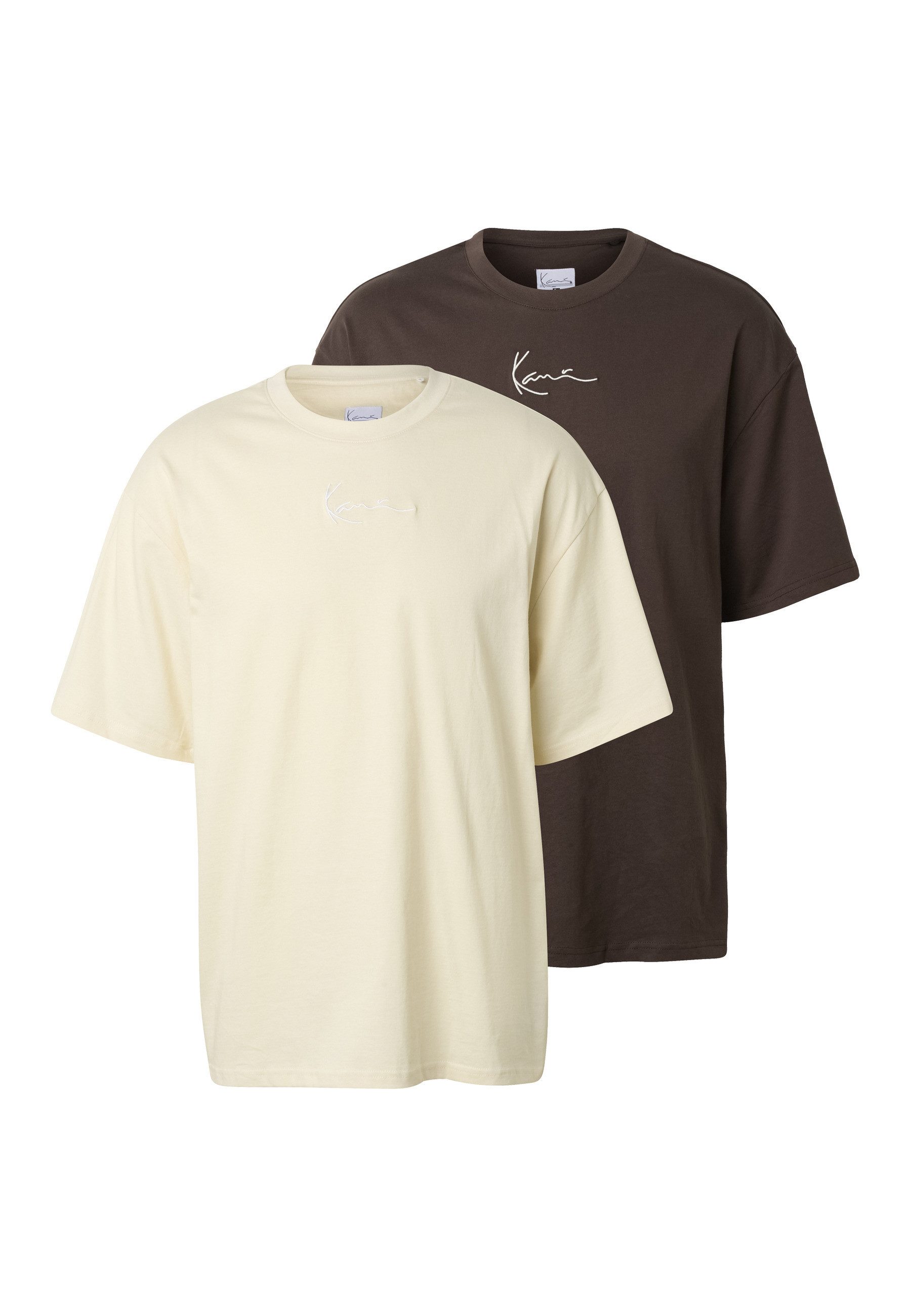 Karl Kani T-Shirt Karl Kani Small Signature Essential Tee 2 Pack (1-tlg)