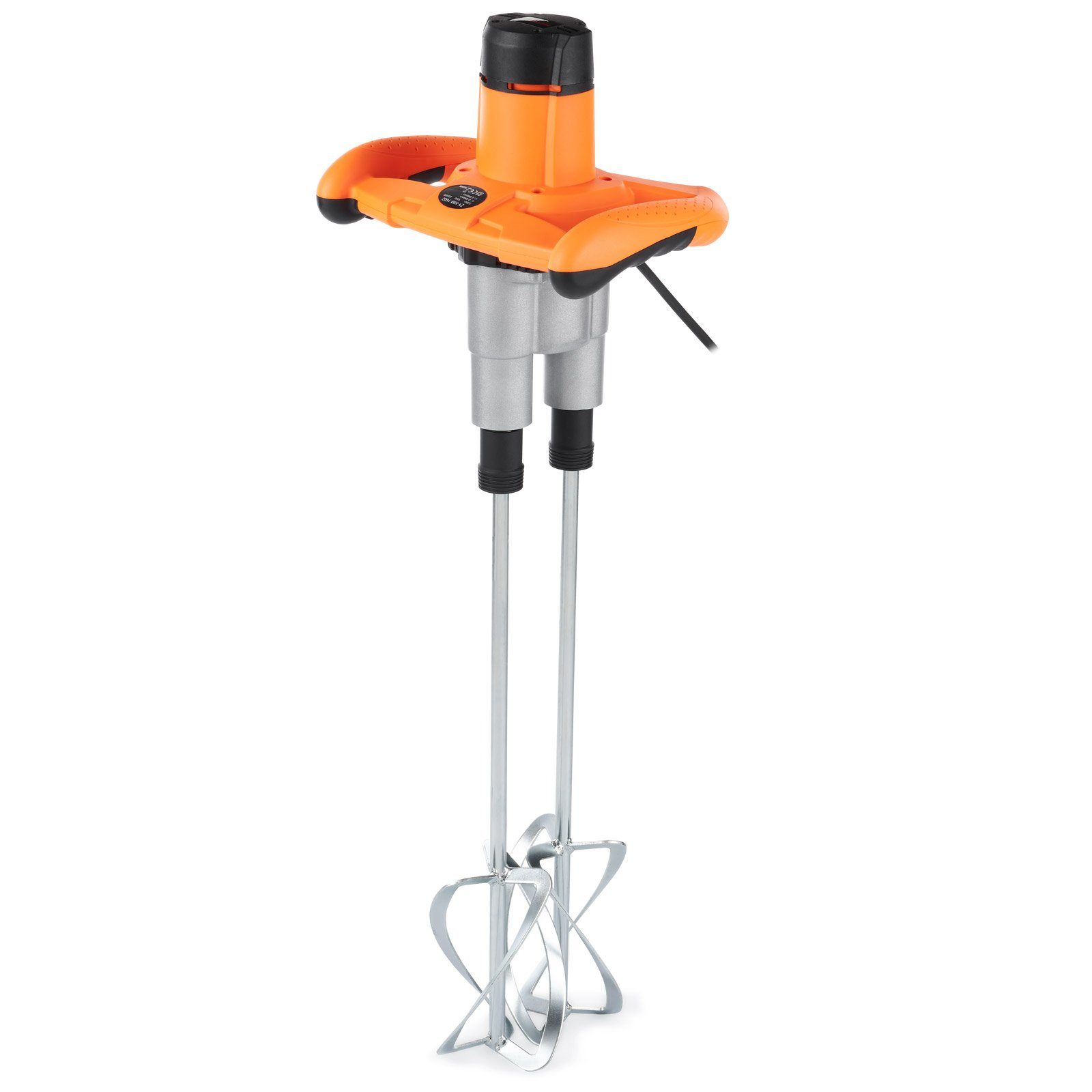 BAUTEC Rührwerk DUO » 2 Quirle » Rührer » professionelles Handrührgerät, 2050 W, Ø 120 mm