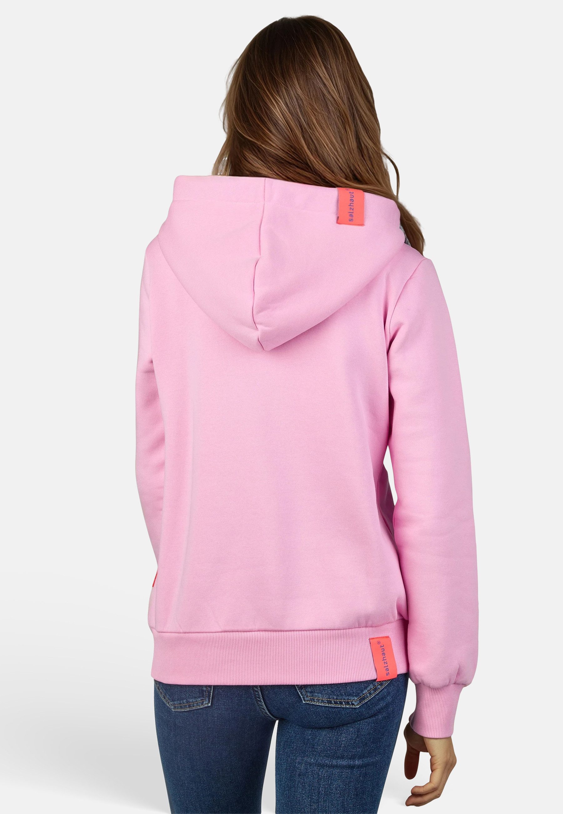 salzhaut Hoodie SÜNN Damen Tailliert Damen Kapuzenpullover– lässig, frisch und nordisch charmant!