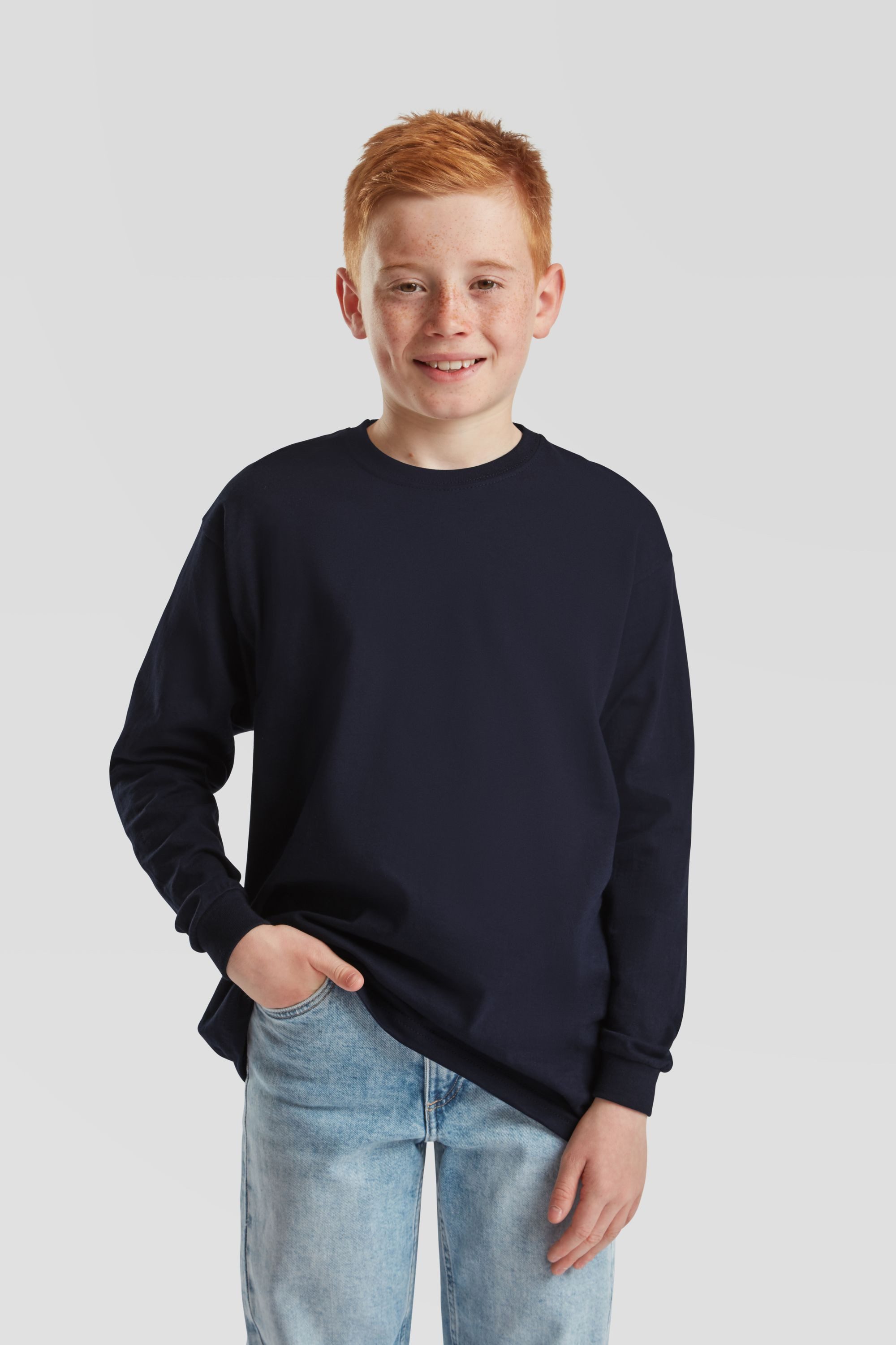 Fruit of the Loom Longsleeve Kids Valueweight Long Sleeve T-Shirt