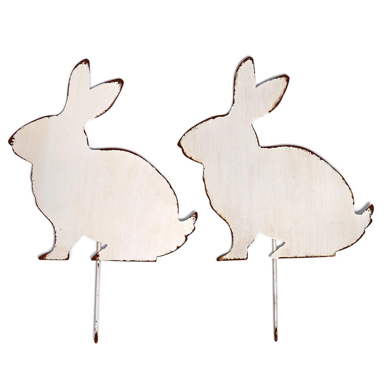 Mirabeau Osterfigur Deko-Hase 2er Set Marty grau günstig online kaufen