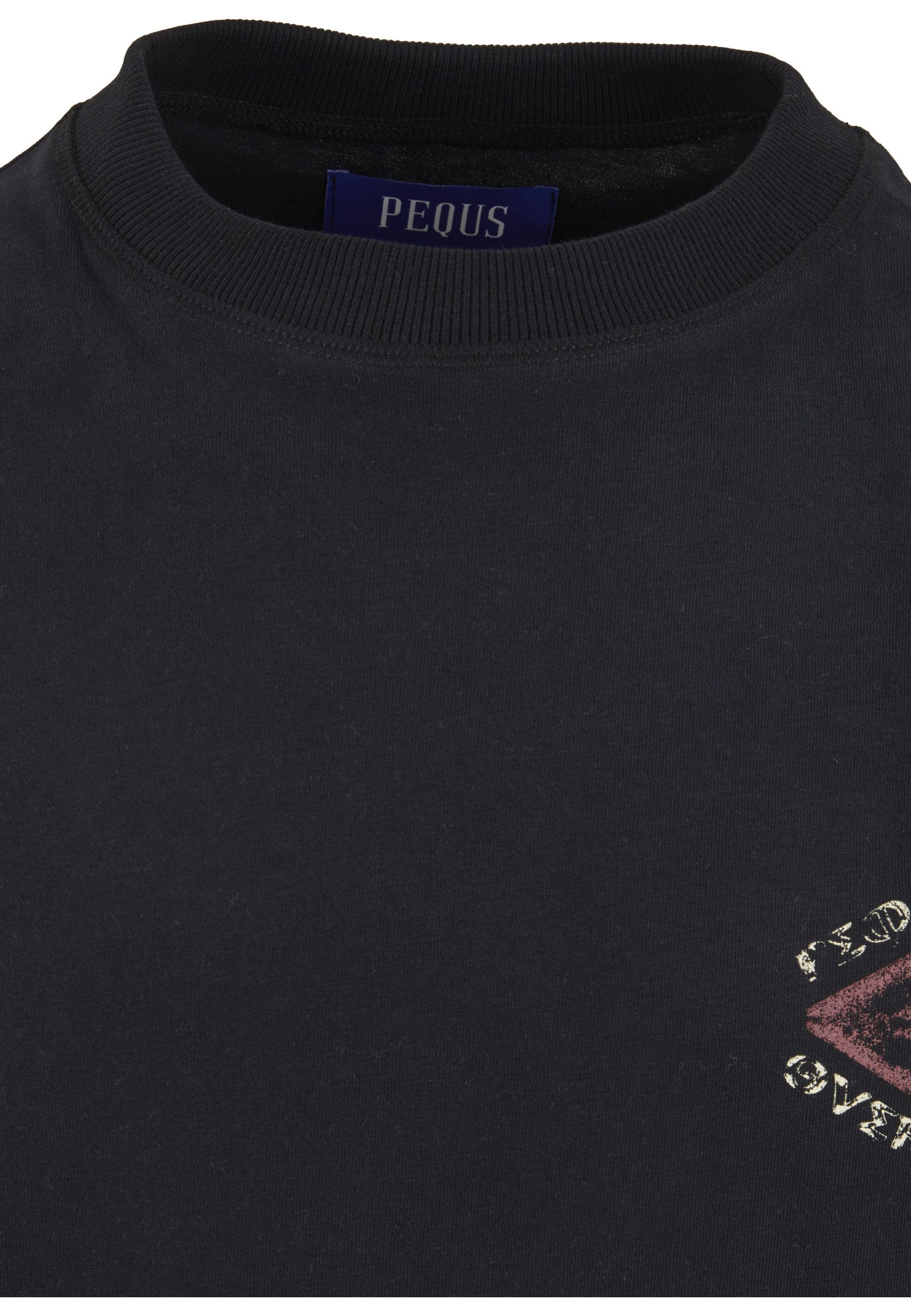 PEQUS T-Shirt PEQUS PEQUS Astéria Stamp Grahic T-Shirt (1-tlg)
