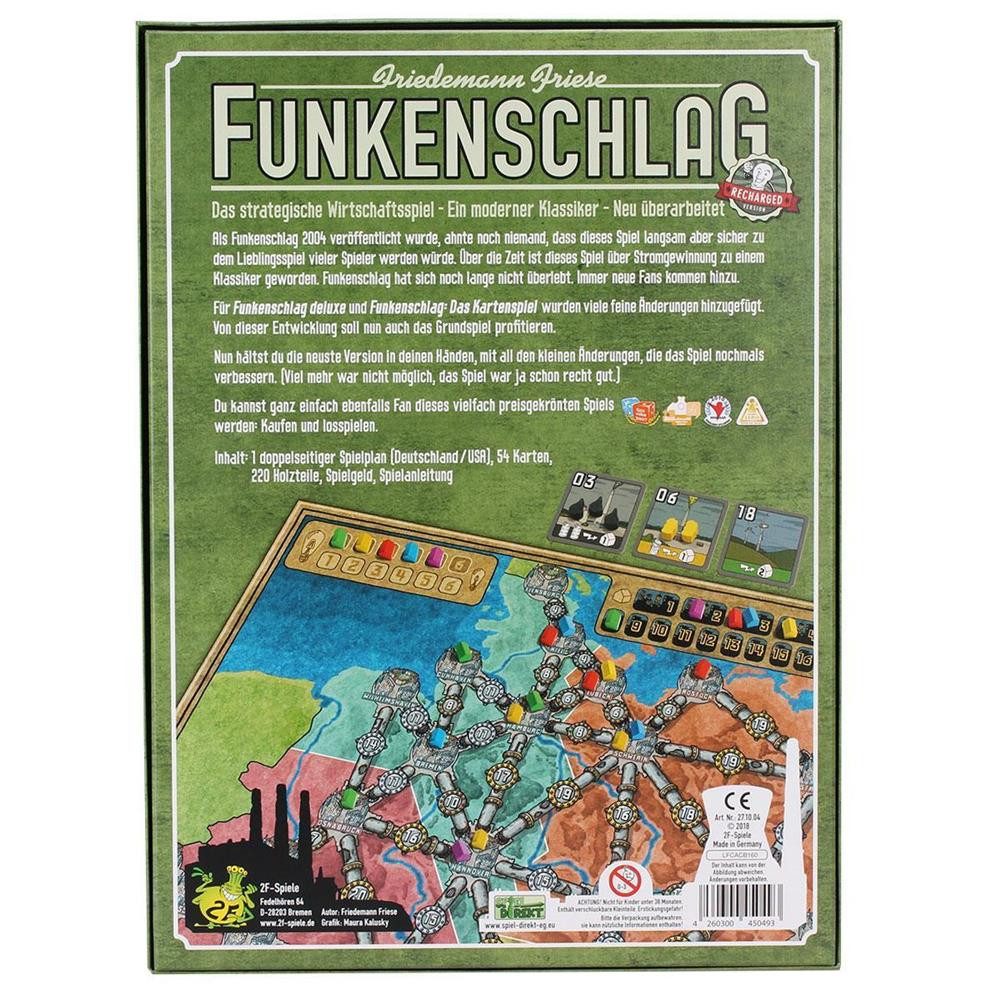 2F-Spiele Spiel Funkenschlag - Recharged Version