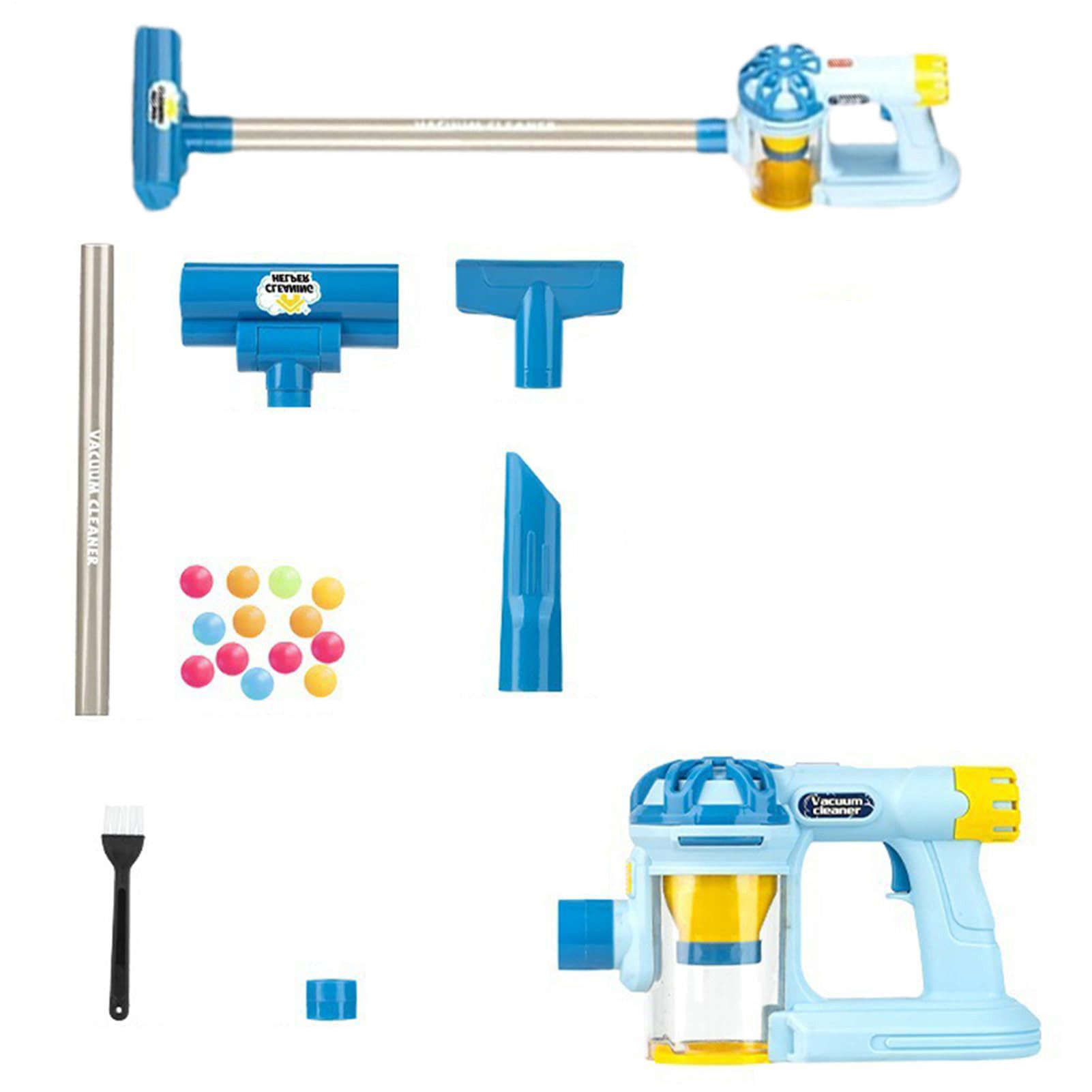 CLTYQ Kinder-Staubsauger Reinigungswerkzeuge Spielzeugstaubsauger,Simulation, elektrisch, Interaktives Modell mit Licht- und Soundfunktion, (Erweiterte Version)