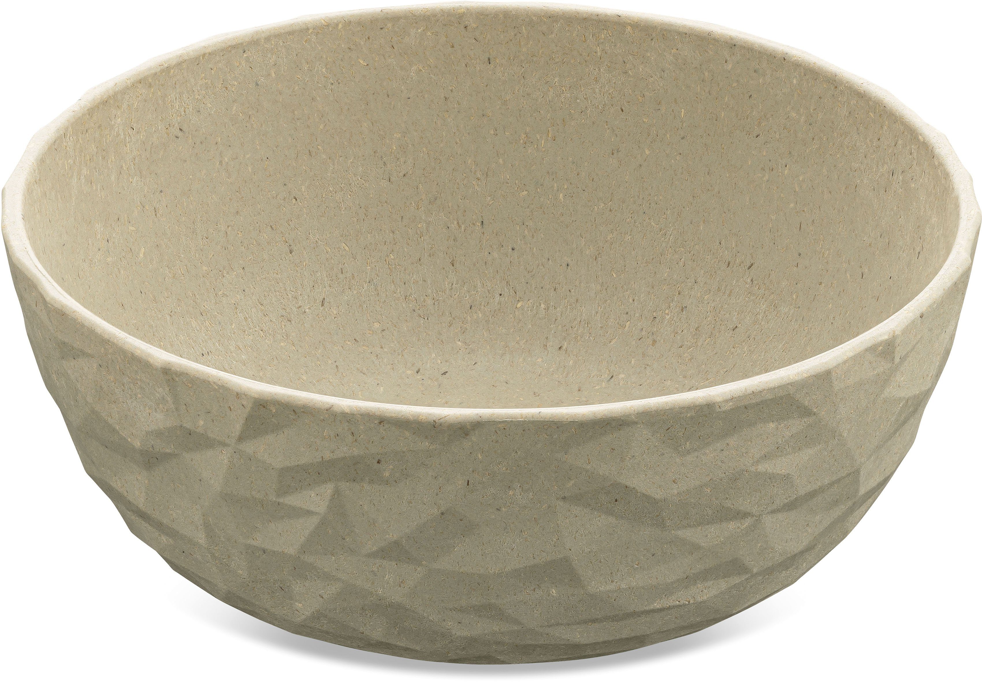 KOZIOL Schale CLUB BOWL, Kunststoff, (Set, 4-tlg), biozirkulärem Material,spülmaschinengeeignet,melaminfrei,recycelbar