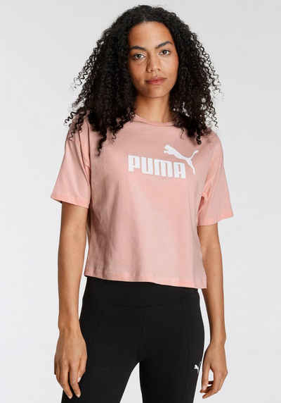 PUMA Crop-Top ESS CROPPED LOGO TEE