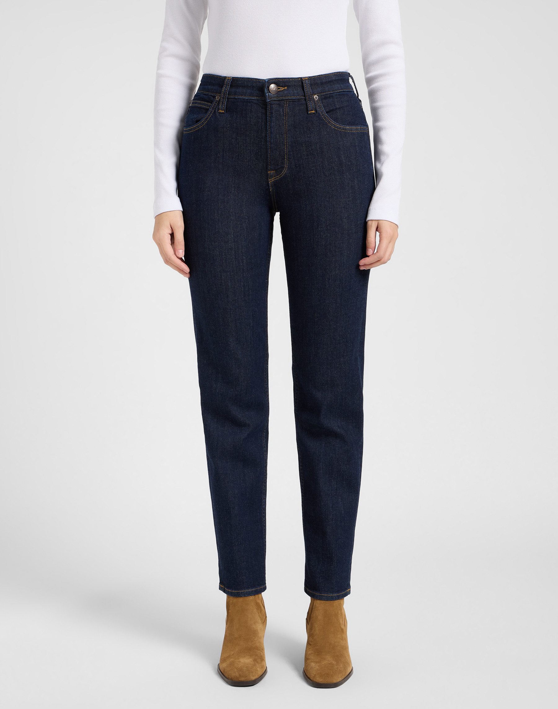 Lee® 5-Pocket-Jeans LEE-CAROL hohe Leibhöhe günstig online kaufen