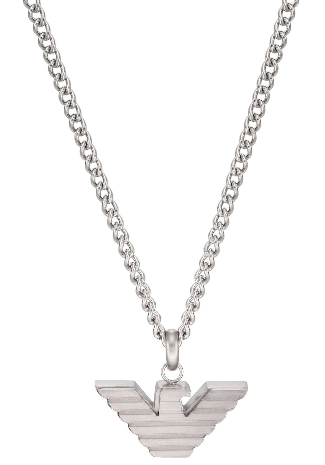 Emporio Armani Kette mit Anhänger Schmuck Geschenk Edelstahl Halskette ESSE günstig online kaufen