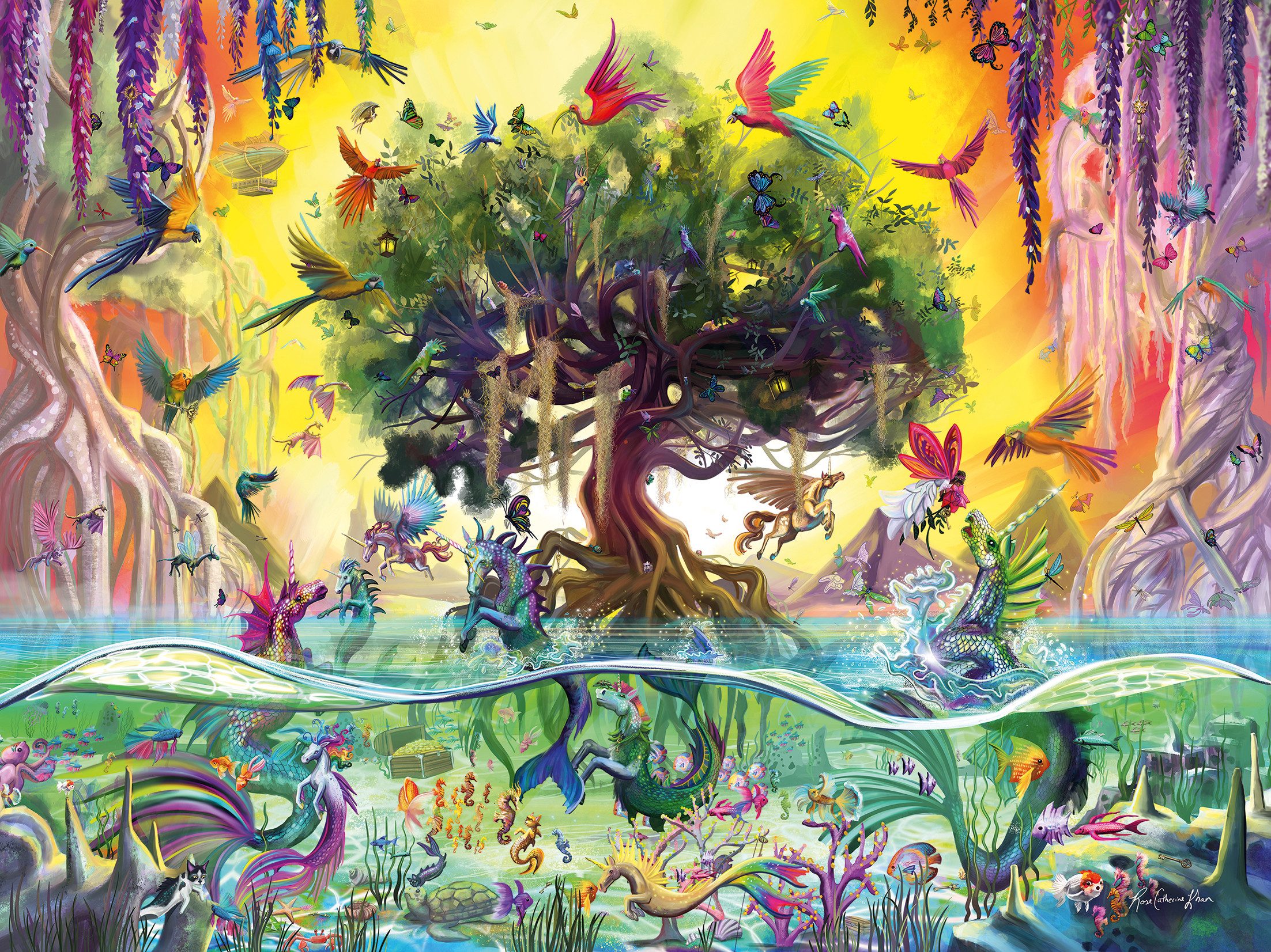 Ravensburger Puzzle Das Einhorn aus dem günstig online kaufen