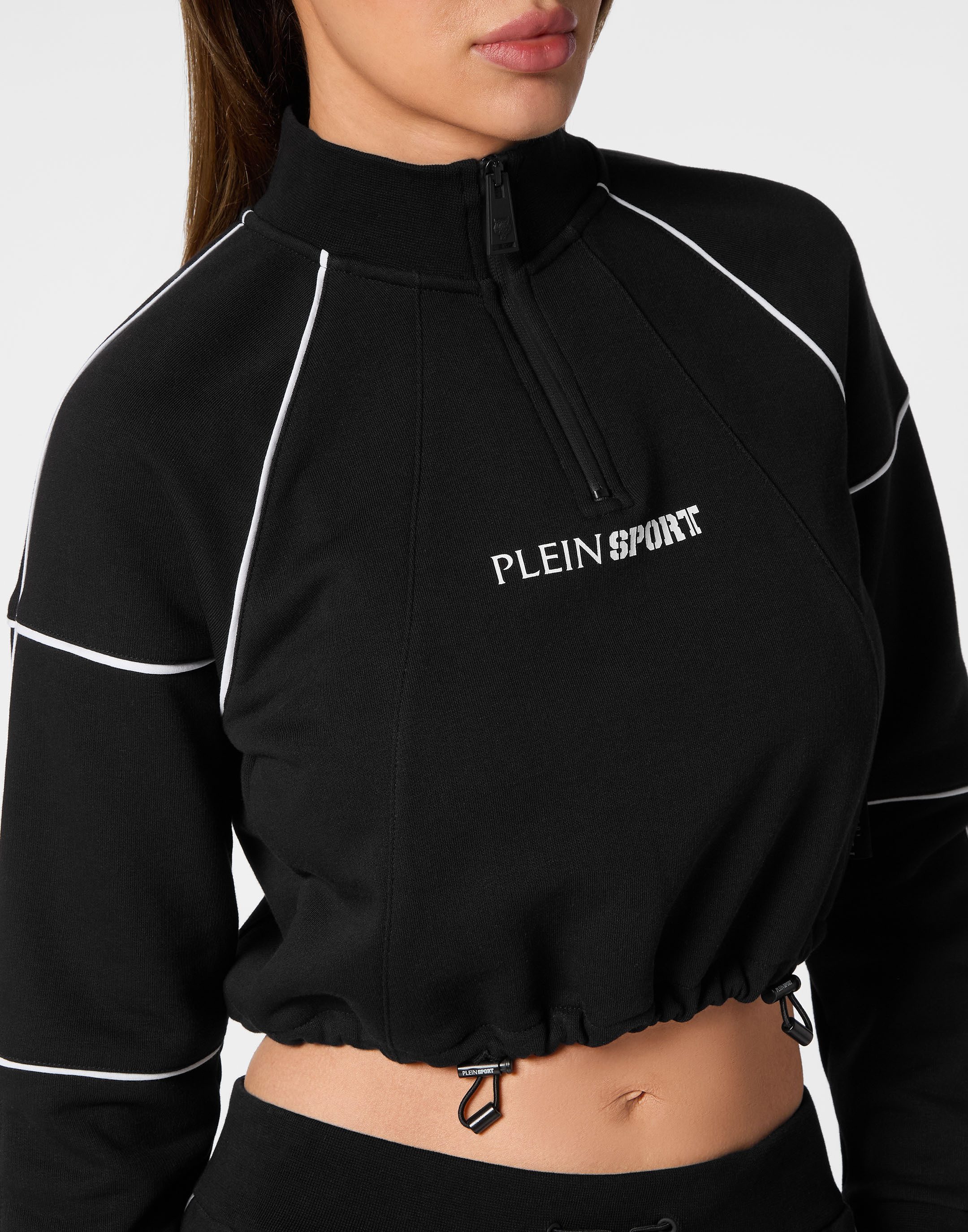 PLEIN SPORT Yoga-Sweatjacke Sweatjacke