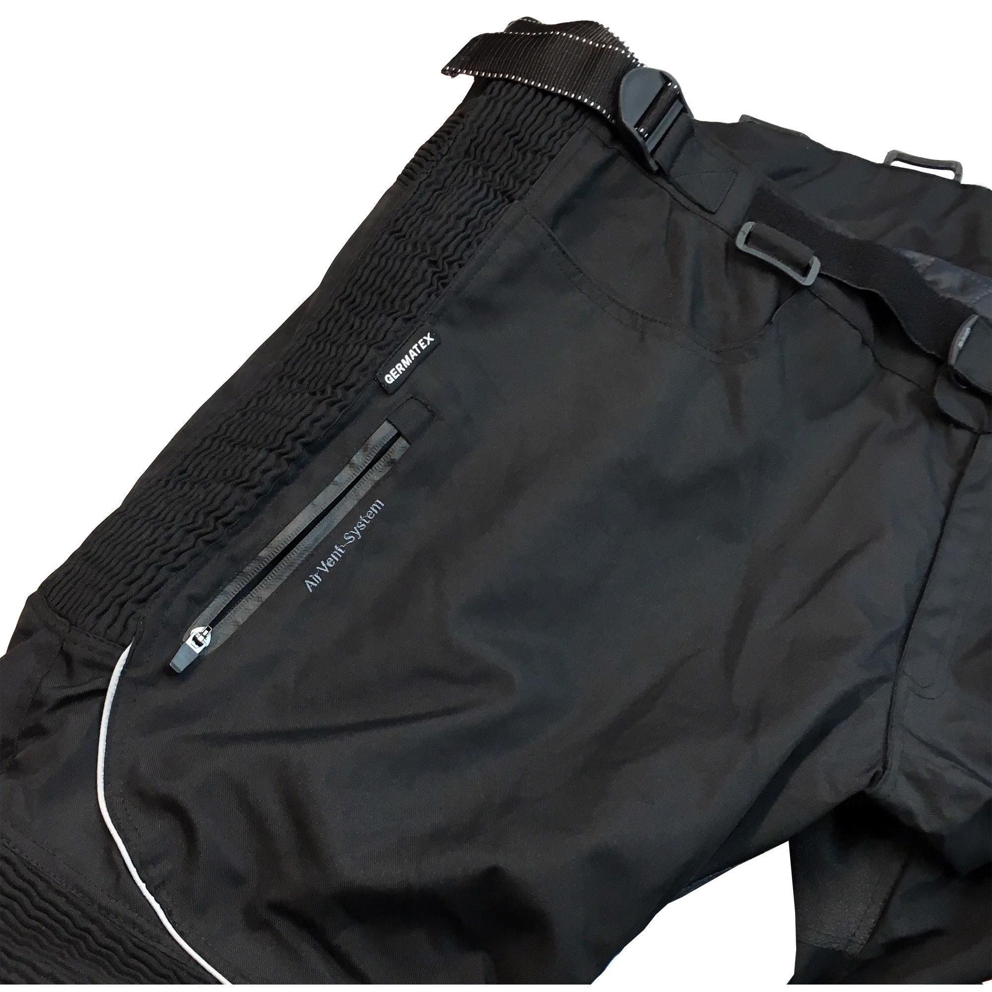 Germas Motorradhose Germas Hose Herren Highway II schwarz K7XL