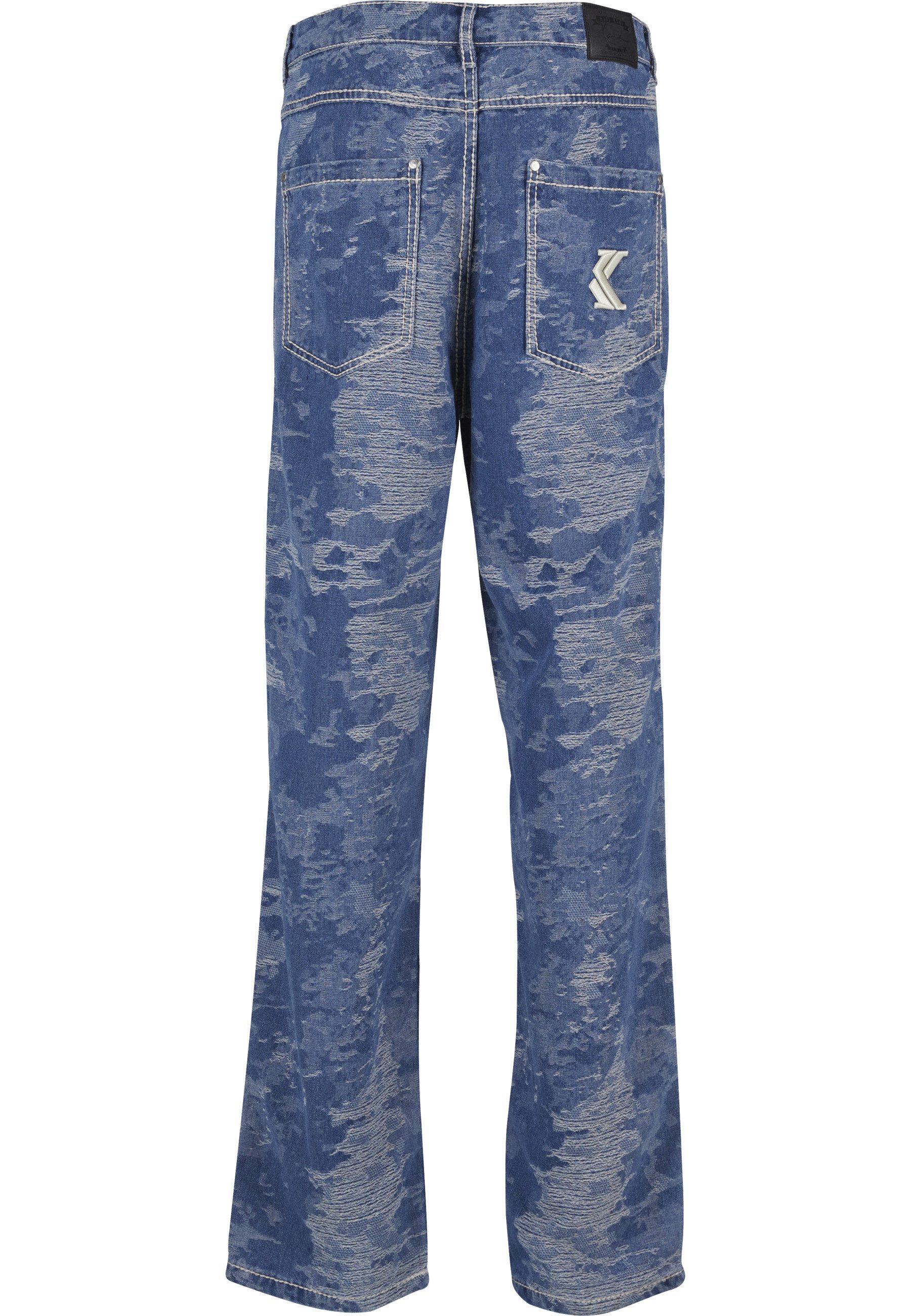 Karl Kani Bequeme Jeans Karl Kani OG K Distress Camo Five Pocket Denim