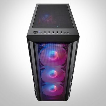 Memory PC Gaming-PC (AMD Ryzen 5 7500F, RTX 4070 Super, 16 GB RAM, 1000 GB SSD, Luftkühlung)