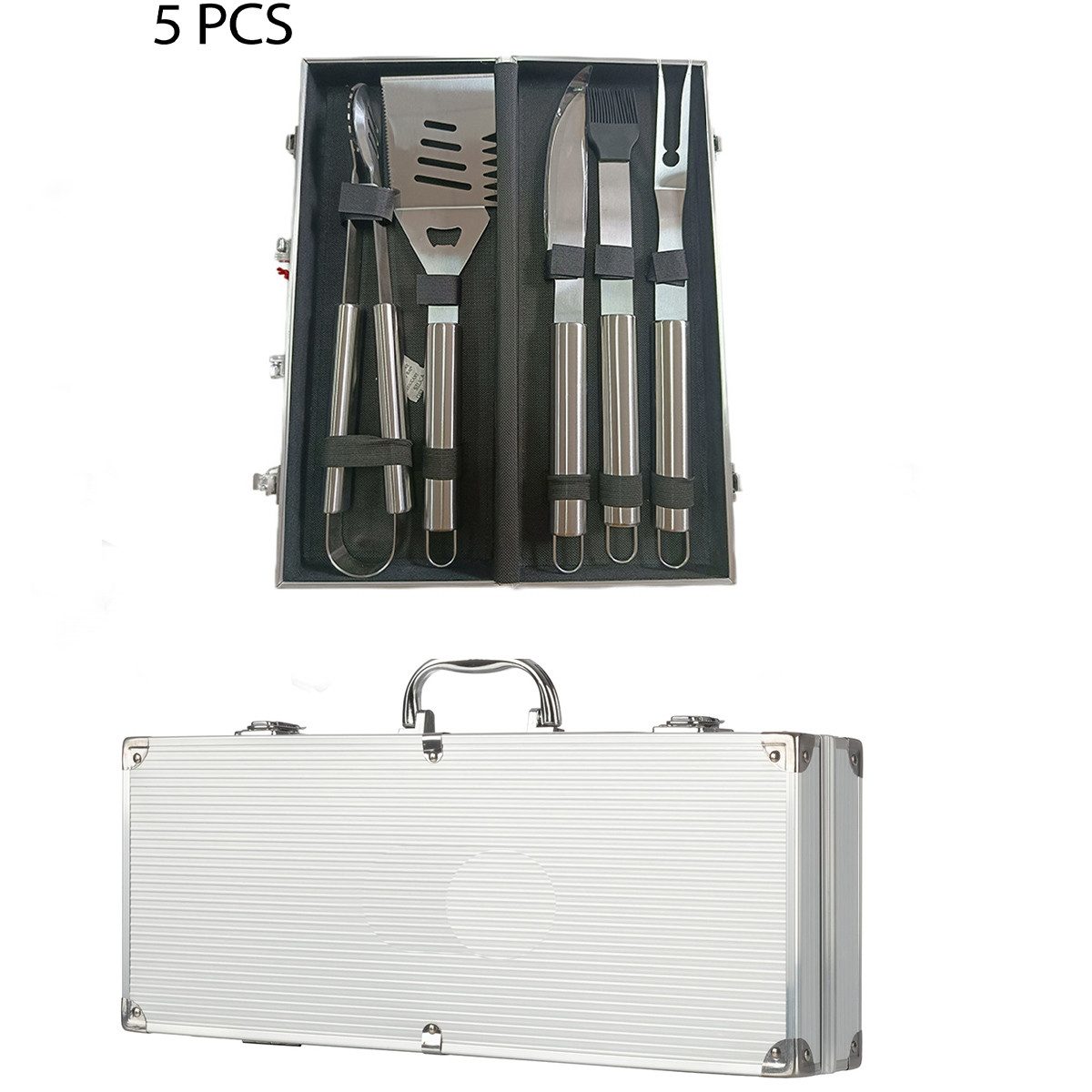 LAPAPRO Столовые приборы для барбекю-Set BBQ Zubehör Grill Werkzeug Set mit Kasten für Outdoor-Grill, (SET)