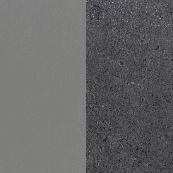 basaltgrau/basaltgrau-anthrazit | Bern, grau OPTIFIT Winkelküche | Stellbreite 285x225 cm, E-Geräten wahlweise basaltgrau mit