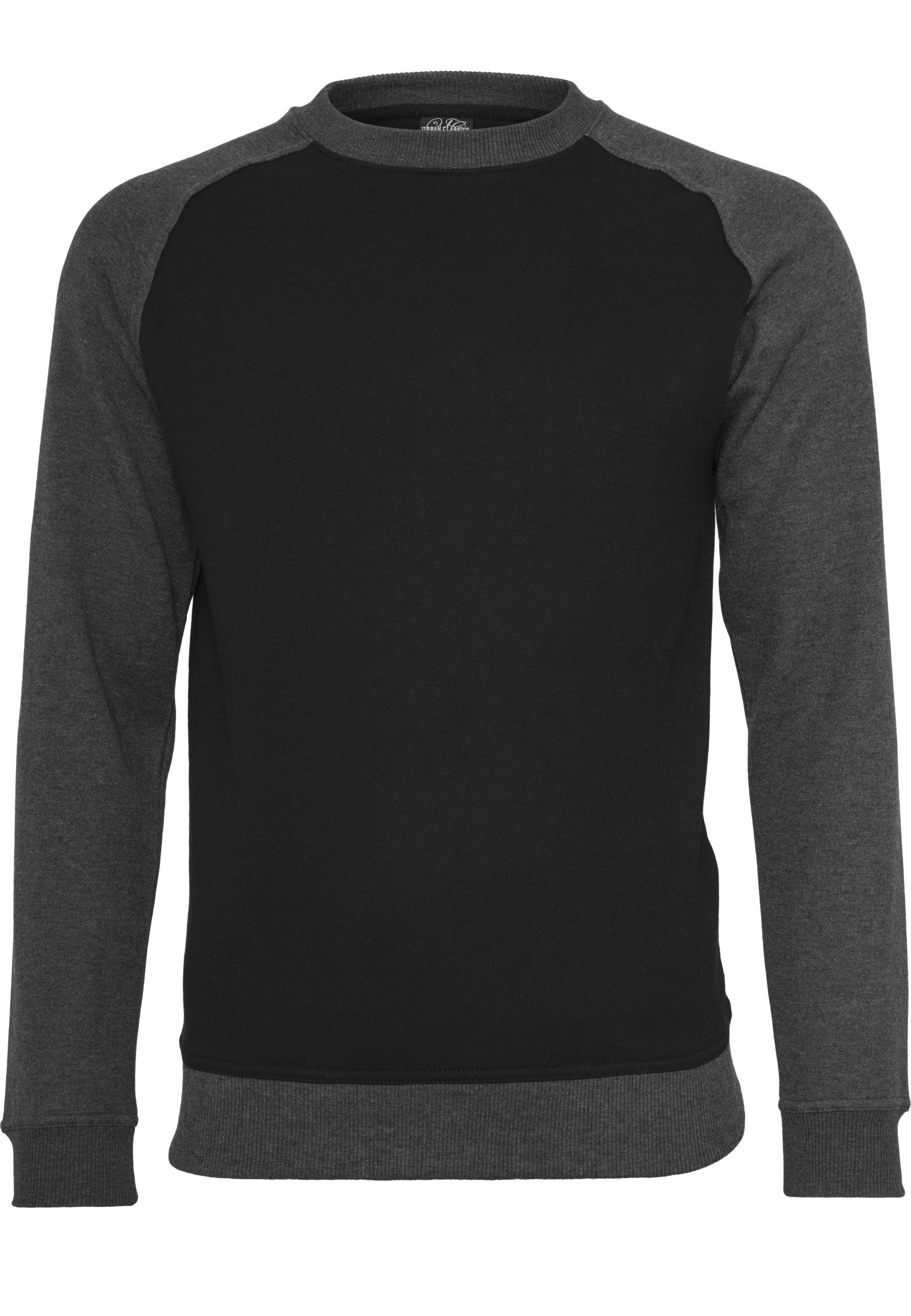 Rundhalspullover Urban Classics Herren 2-tone Raglan Crewneck