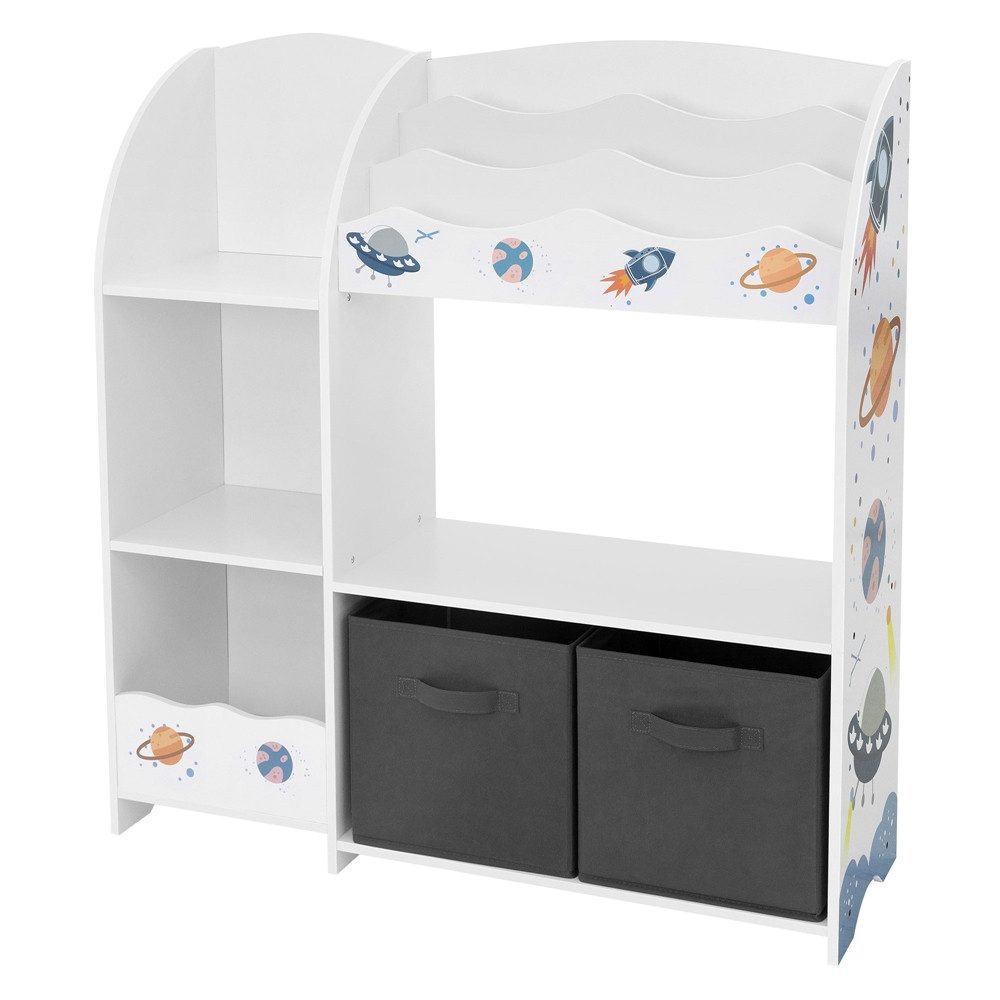 Joyz Spielzeugtruhe Kinderregal Kindermöbel Kinderzimmerregal Spielzeug günstig online kaufen