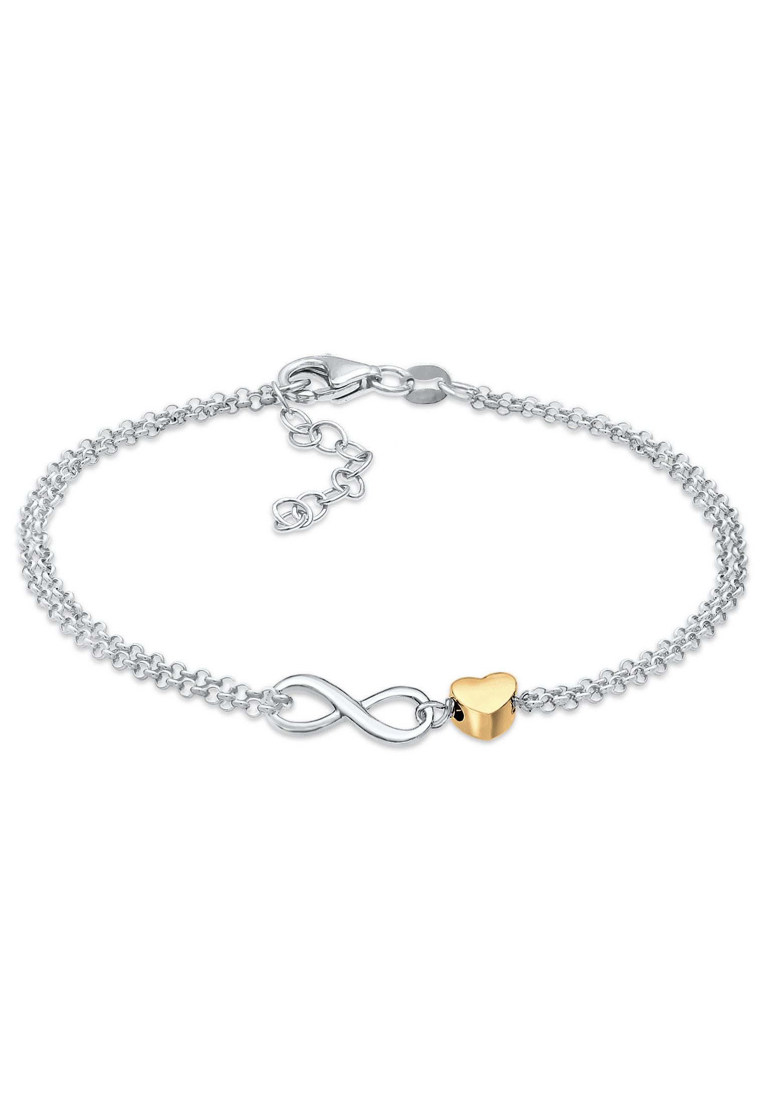 Elli Armband Herz Unendlichkeit Infinity 925 günstig online kaufen