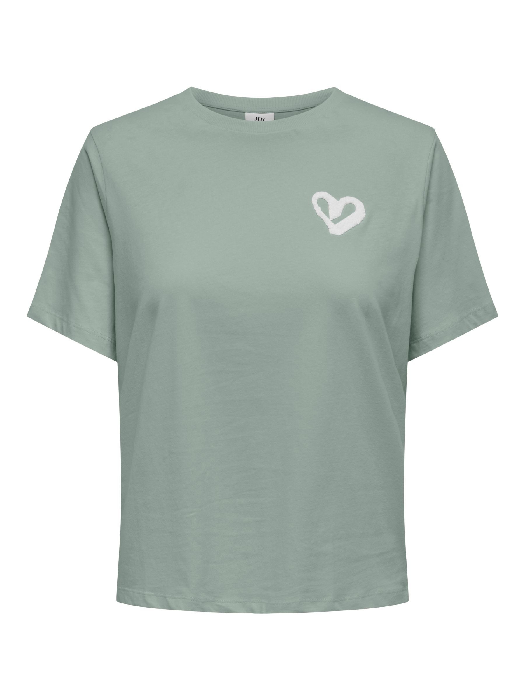 JACQUELINE de YONG T-Shirt Legeres Schriftzug günstig online kaufen